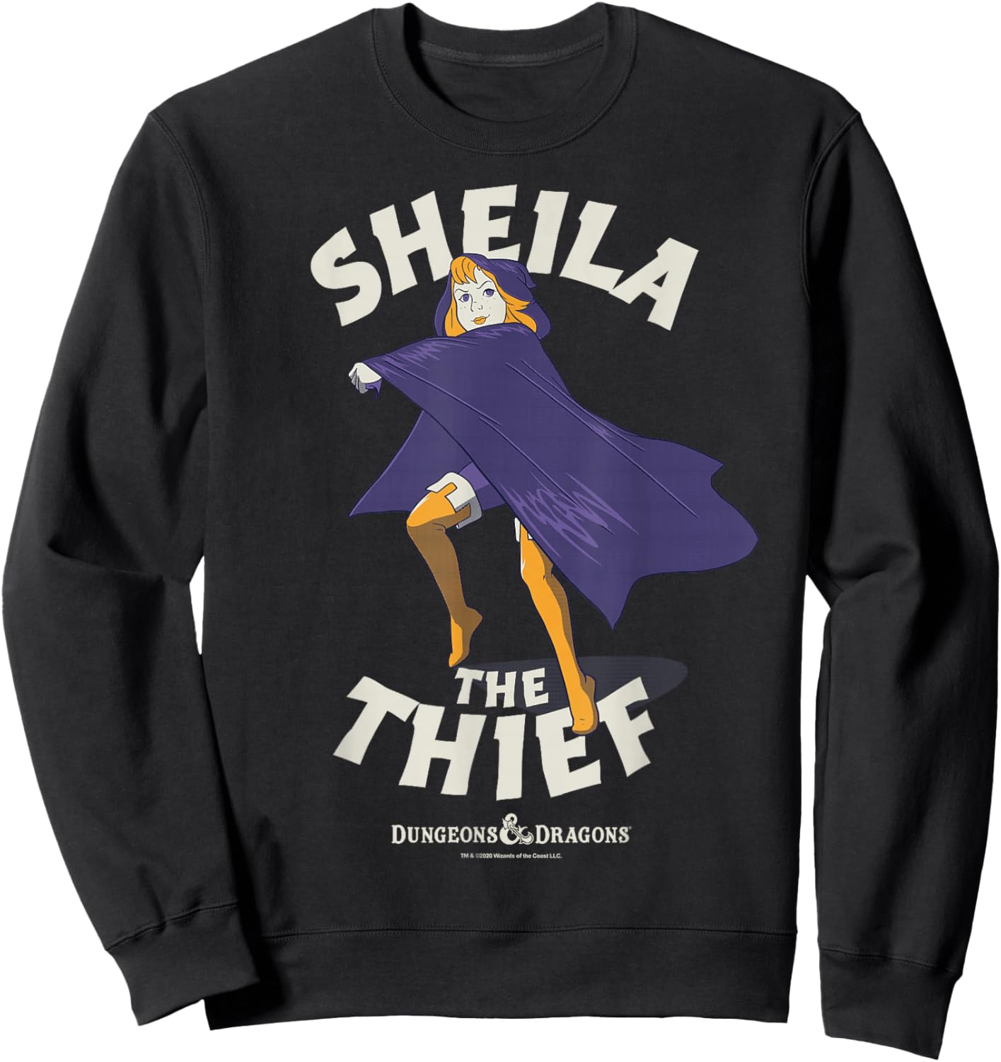 Dungeons & Dragons Sheila The Thief Sweatshirt - Sweatshirt | Black