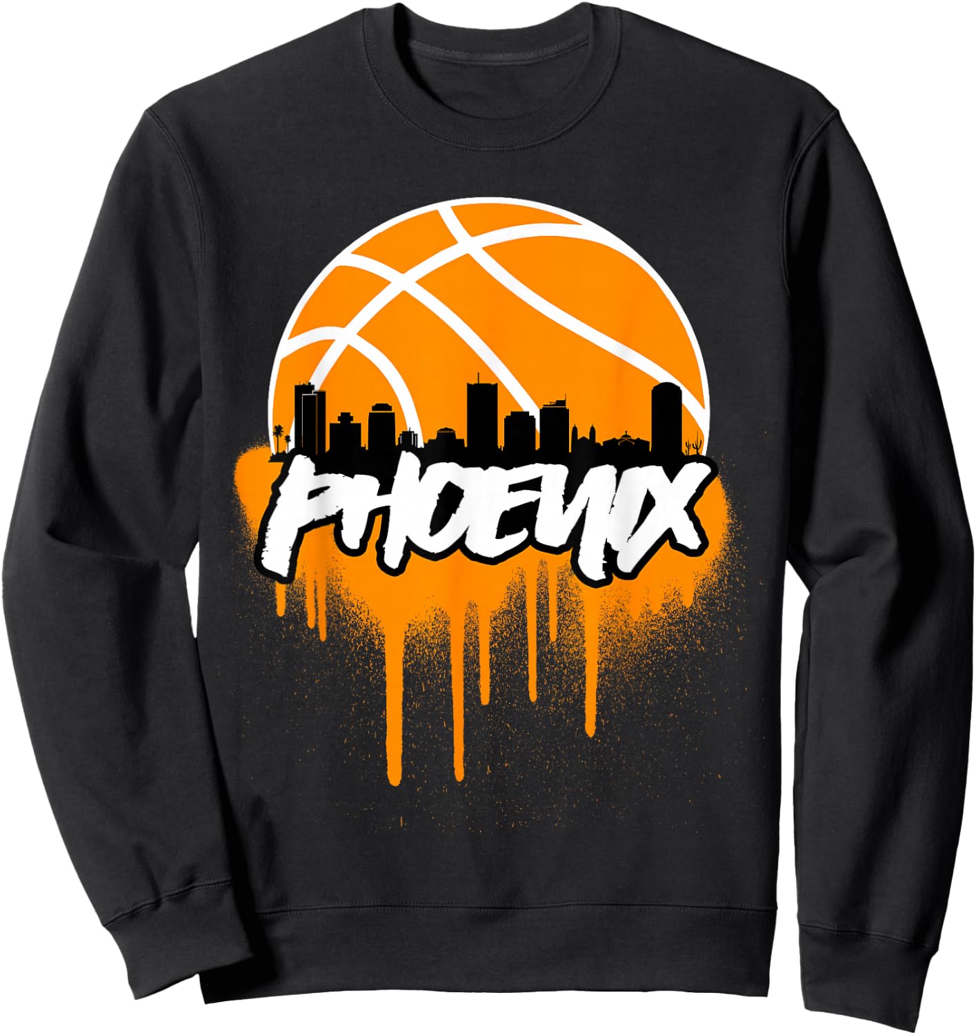 PHX Basketball Sweatshirt - Sweatshirt | Black