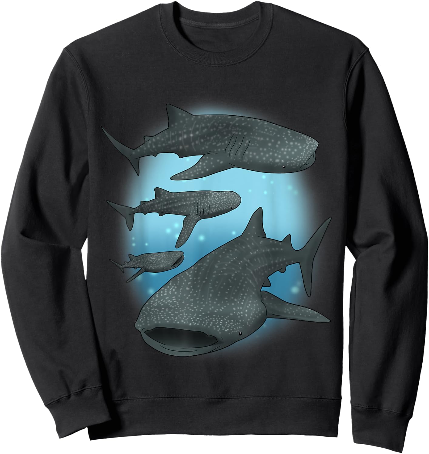 Snorkeling Shirt Men Whale Shark Shirt Women Save The Whales Sweatshirt - Sweatshirt | Black