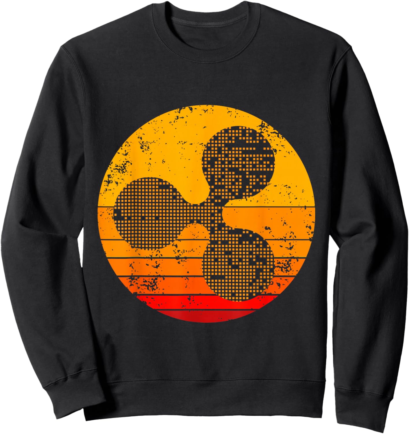 Ripple XRP Blockchain Money Cryptocurrency Money Gift Sweatshirt - Sweatshirt | Black