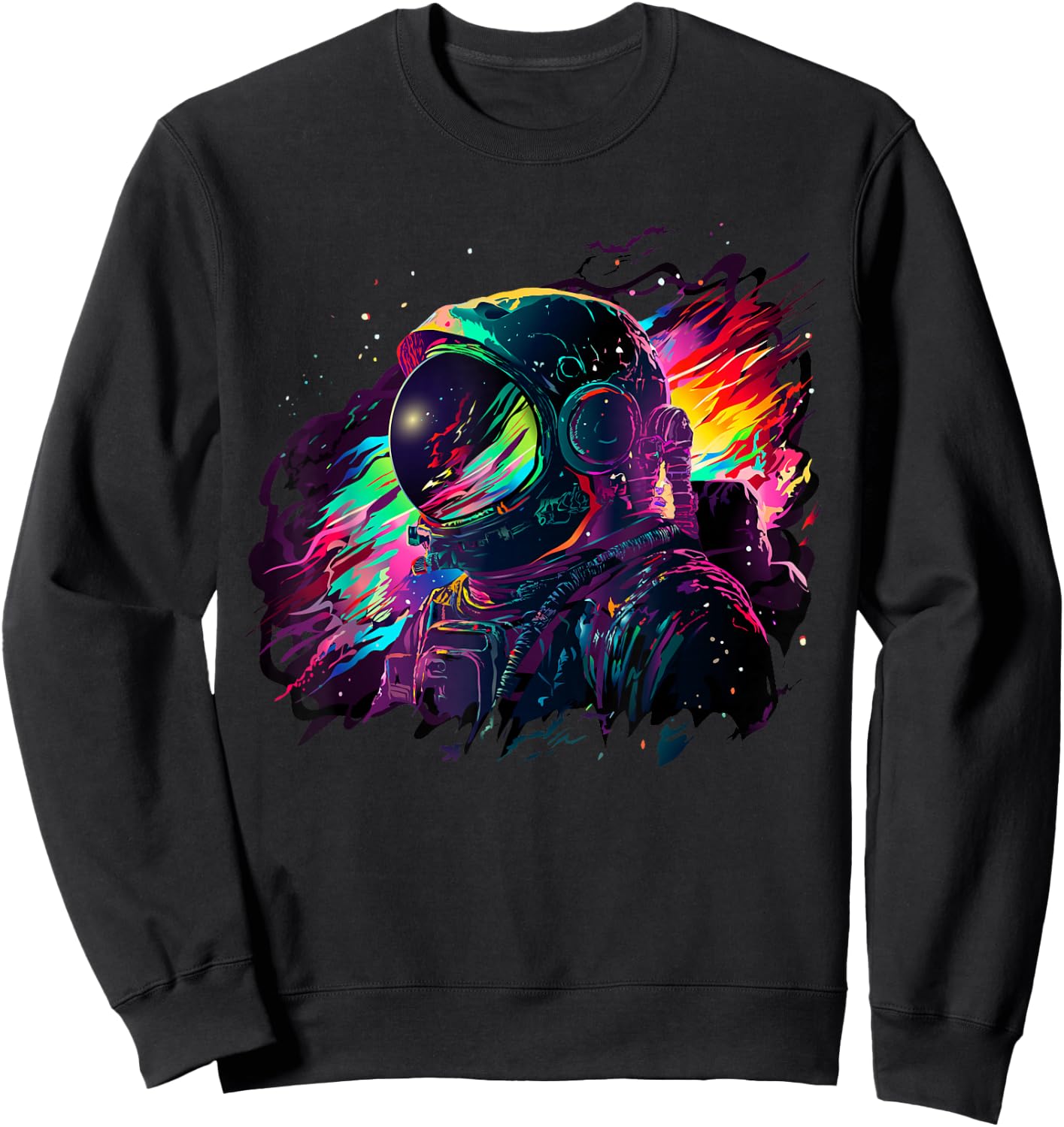 Astronaut Outer Space Gifts Science Gifts Funny Space Sweatshirt - Sweatshirt | Black