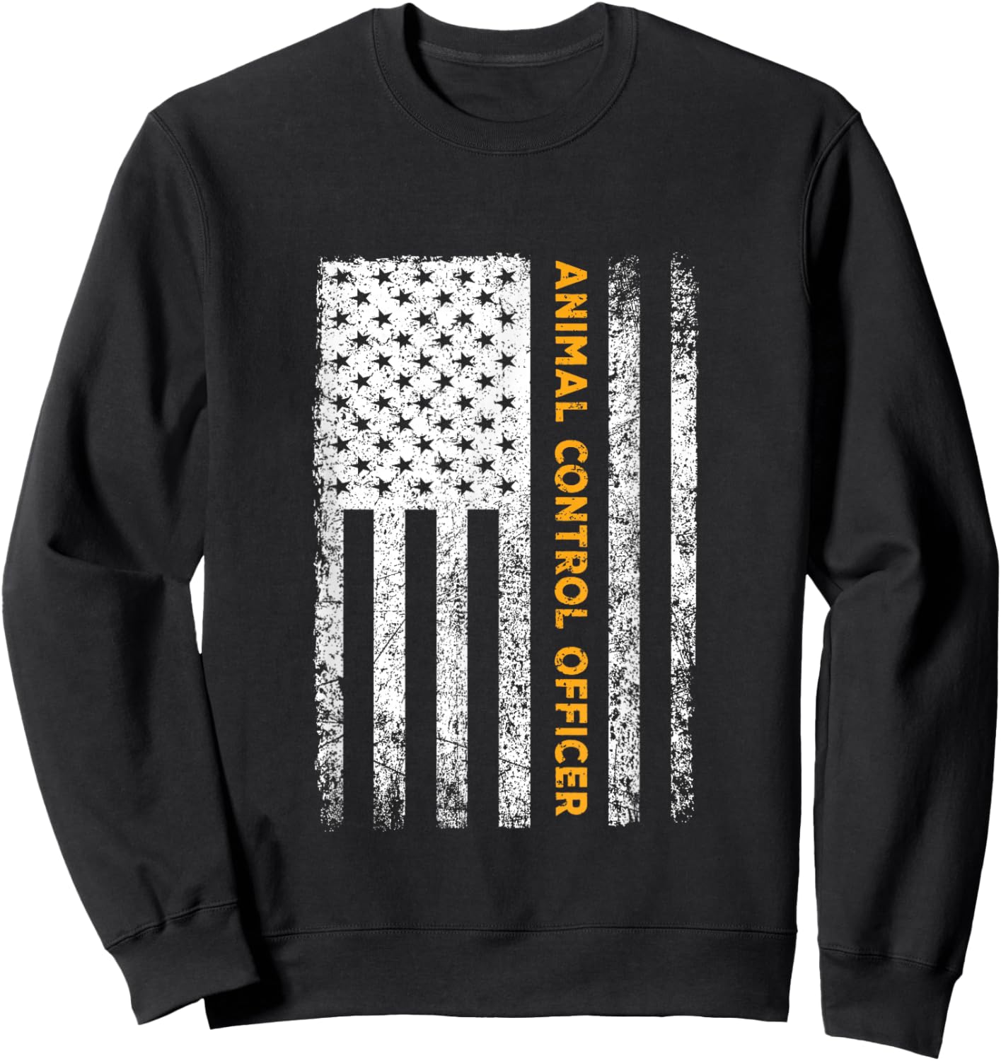 Animal Controller Flag Wild Animal Rescue Patrol Control Sweatshirt - Sweatshirt | Black