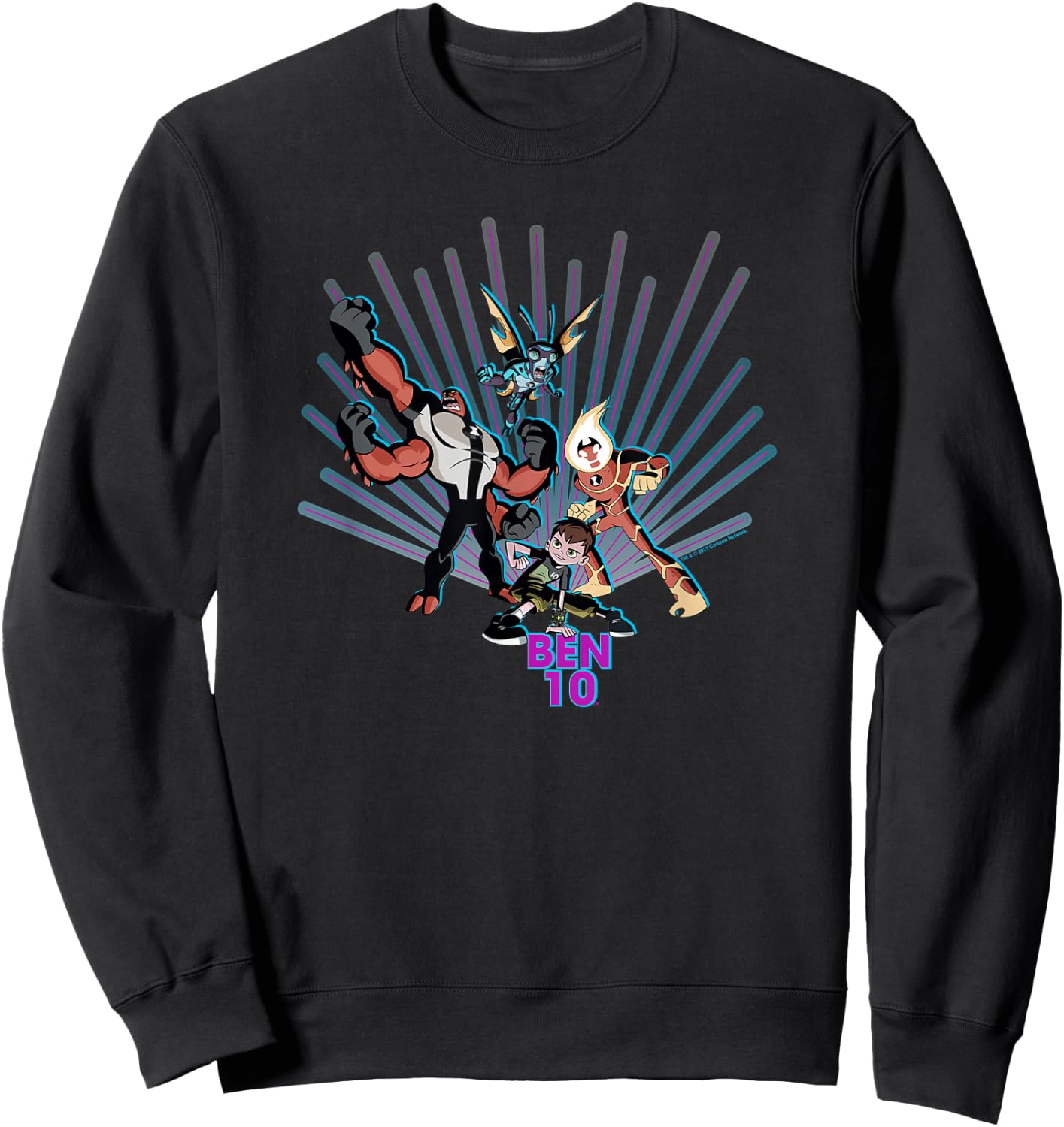 Ben 10 Ben 10 Hero Sweatshirt - Sweatshirt | Black