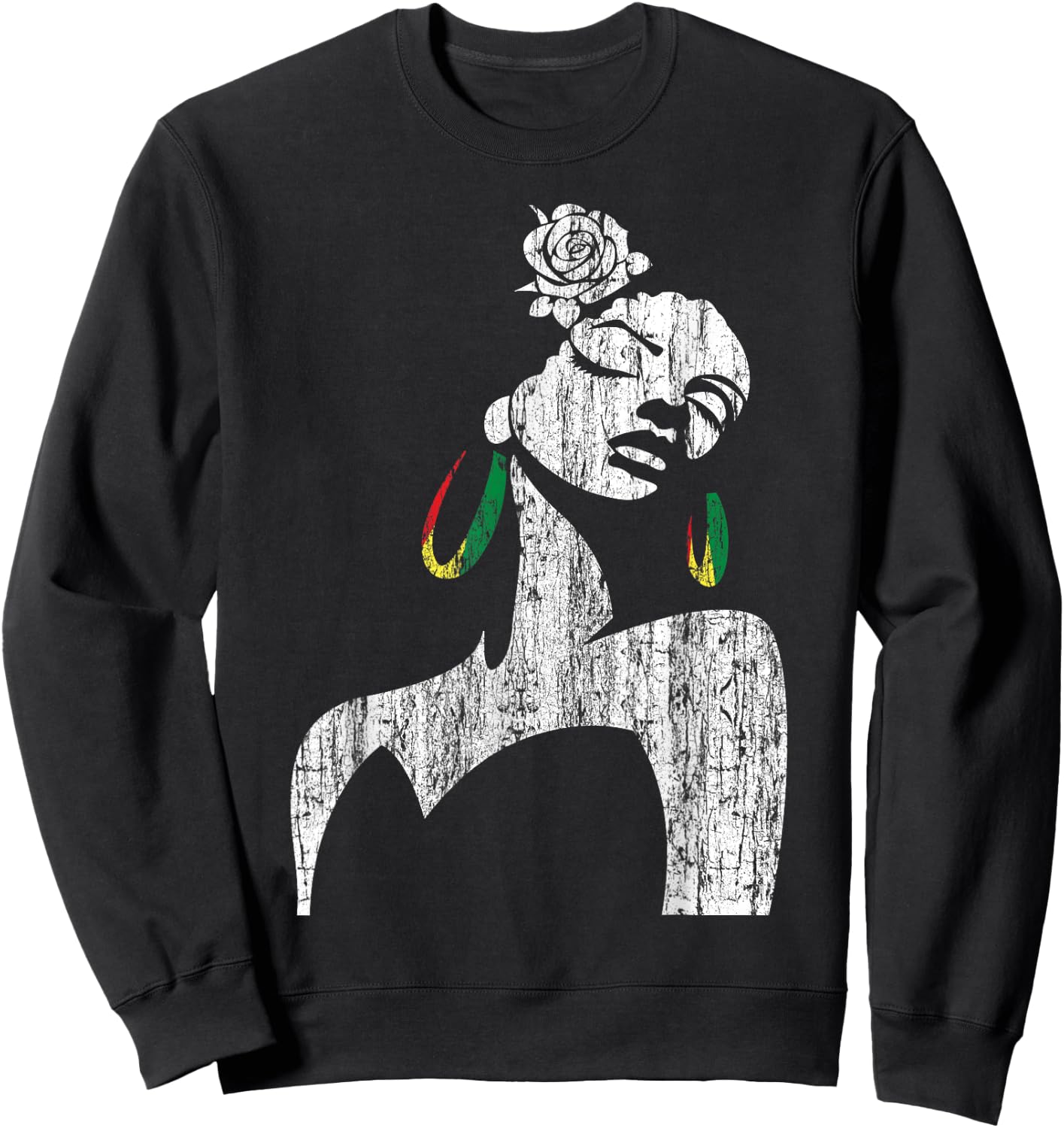 Afro Diva Black Girl Magic Shirt Africa Natural Melanin Sweatshirt - Sweatshirt | Black