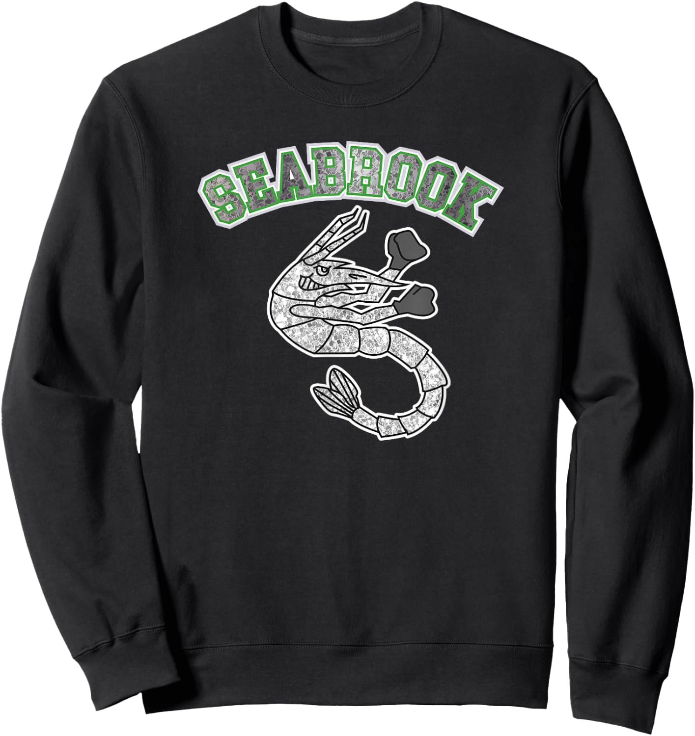 Disney Zombies Seabrook School Mascot Logo Sweatshirt - Sweatshirt | Black
