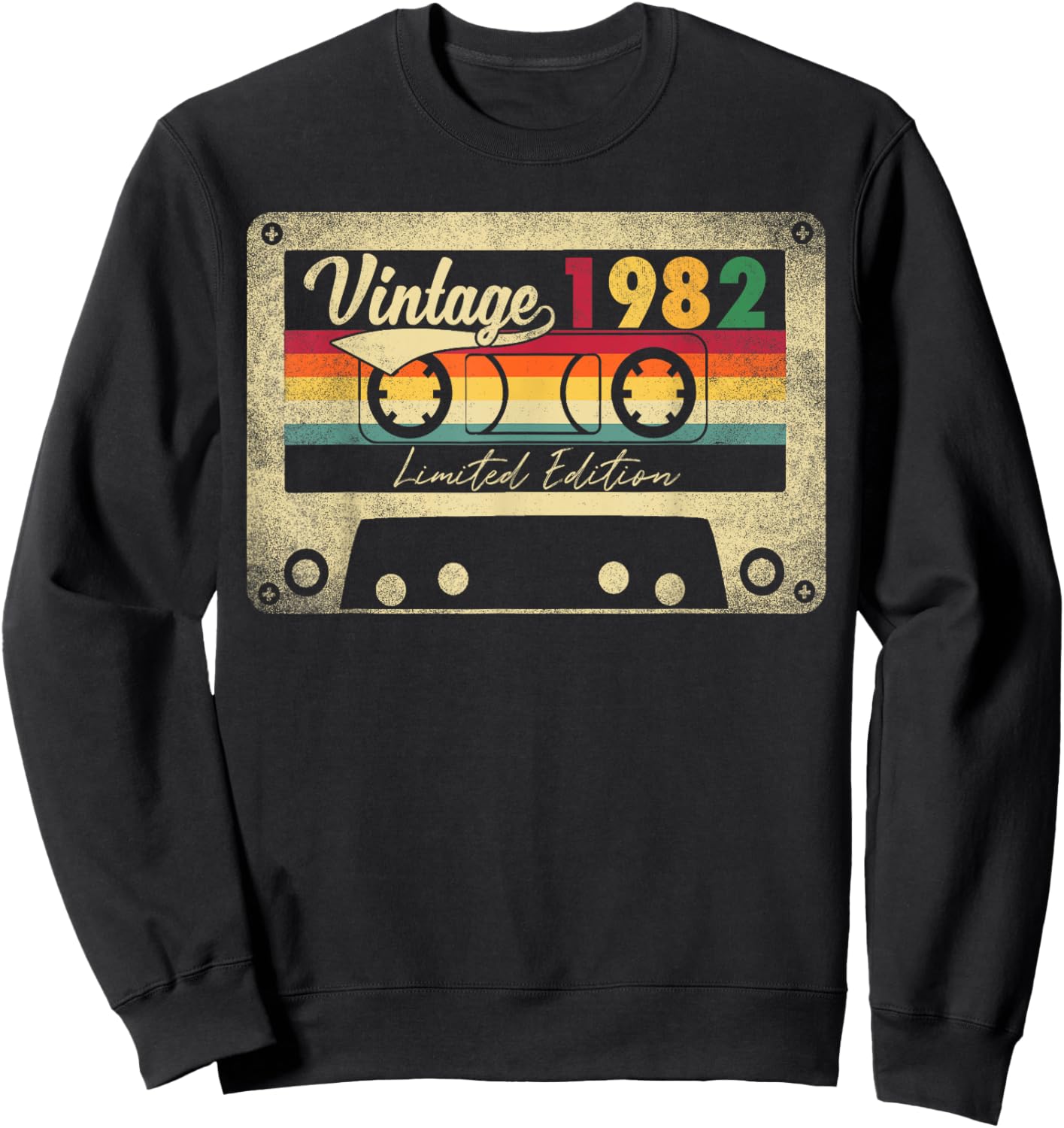 Limited Edition Vintage Best Of 1982 43rd Birthday Gift Sweatshirt - Sweatshirt | Black