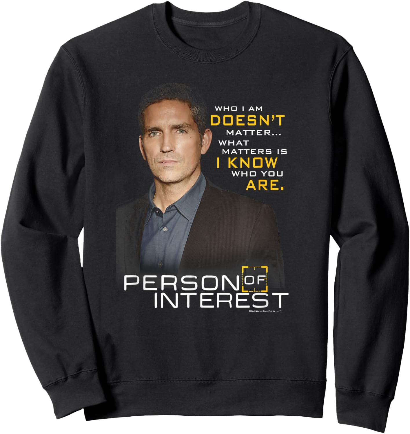 Person of Interest I Know Sweatshirt - Sweatshirt | Black