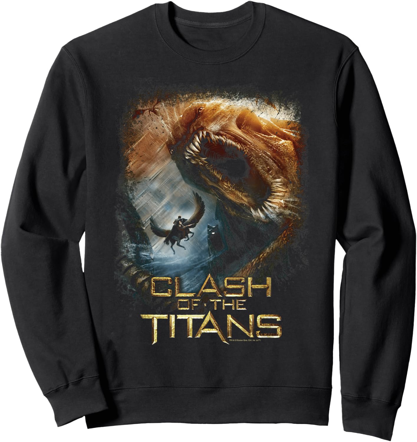 Clash of the Titans Kraken Clash Sweatshirt - Sweatshirt | Black