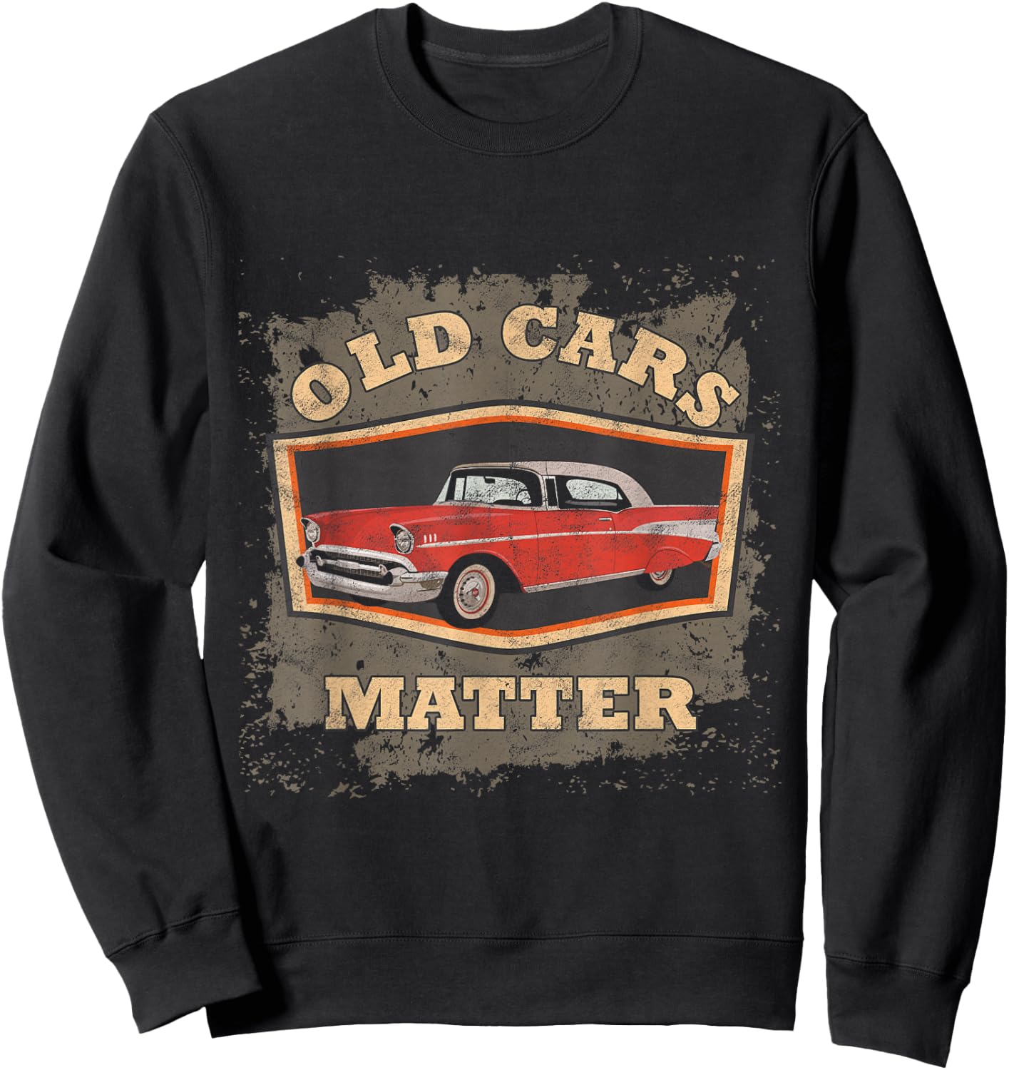 Vintage Car Restoration Restorer Mechanic Detailer Sweatshirt - Sweatshirt | Black
