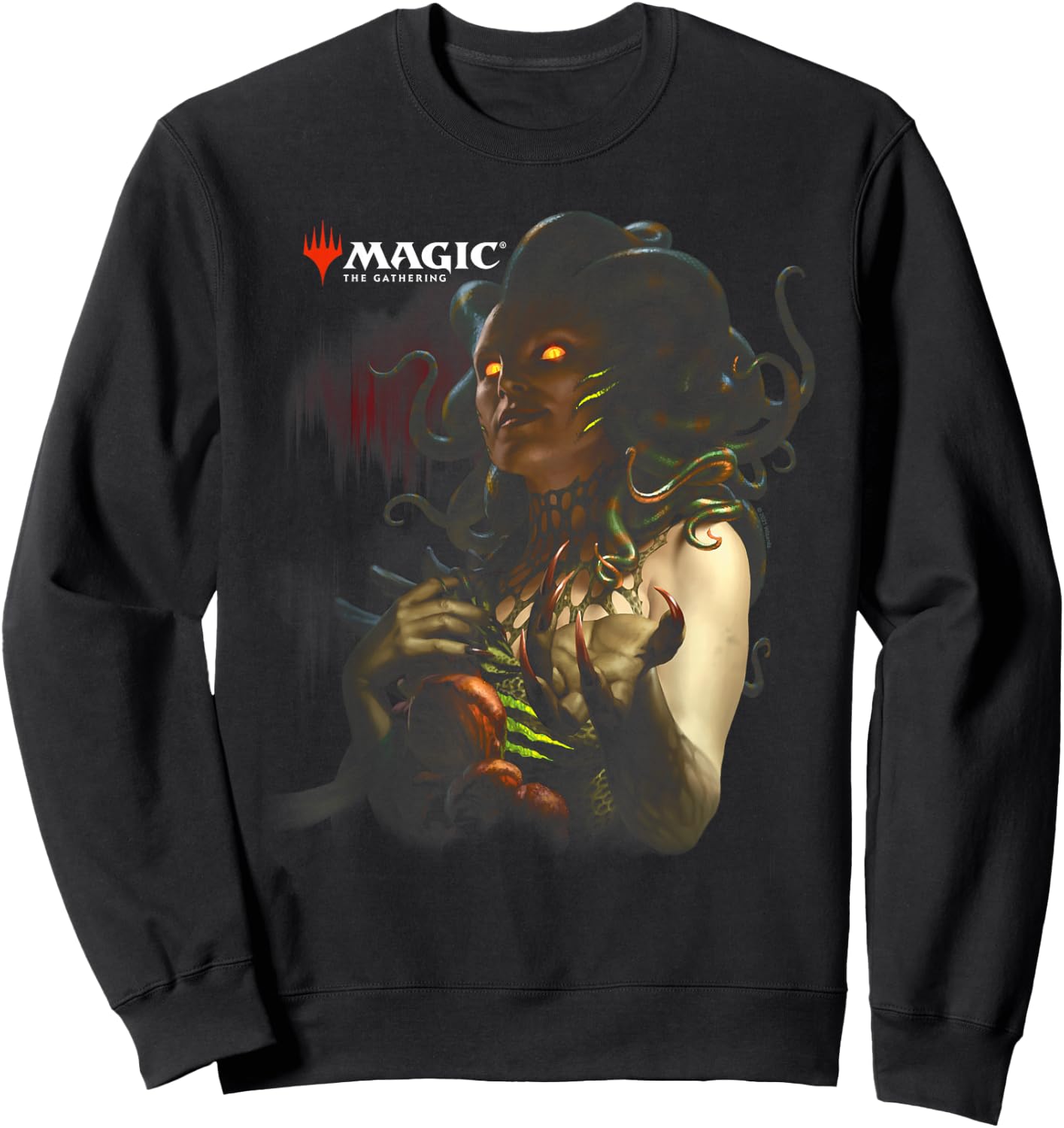 Magic: The Gathering Queen of the Golgari Swarm Sweatshirt - Sweatshirt | Black