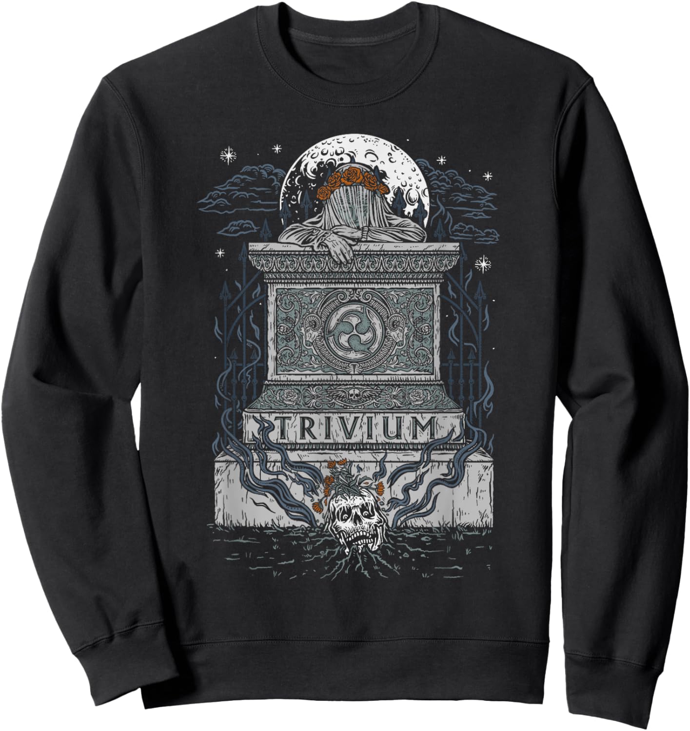 Trivium Tomb Rise , Black, Small Sweatshirt - Sweatshirt | Black