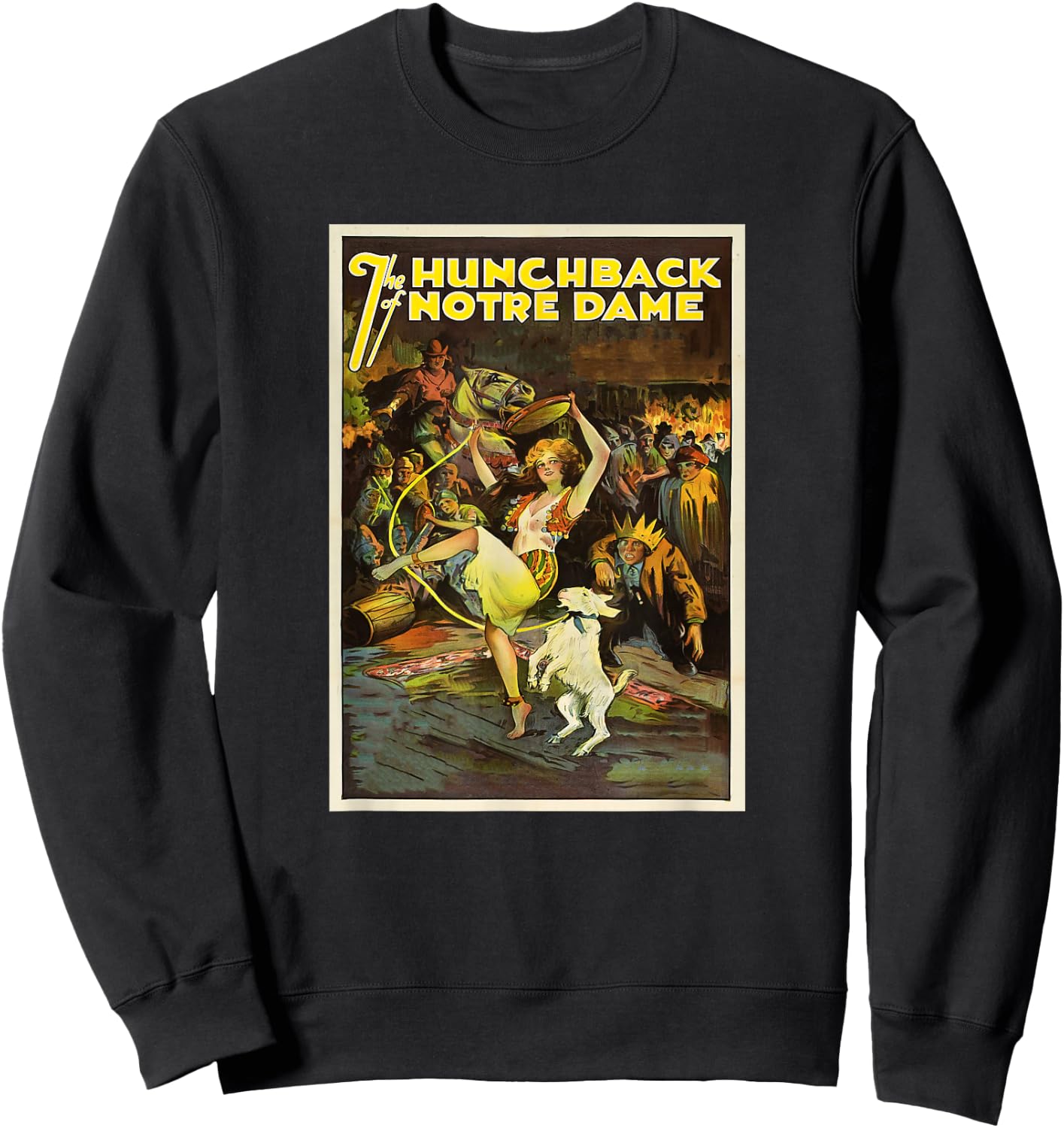 The Hunchback of Notre-Dame Sweatshirt - Sweatshirt | Black