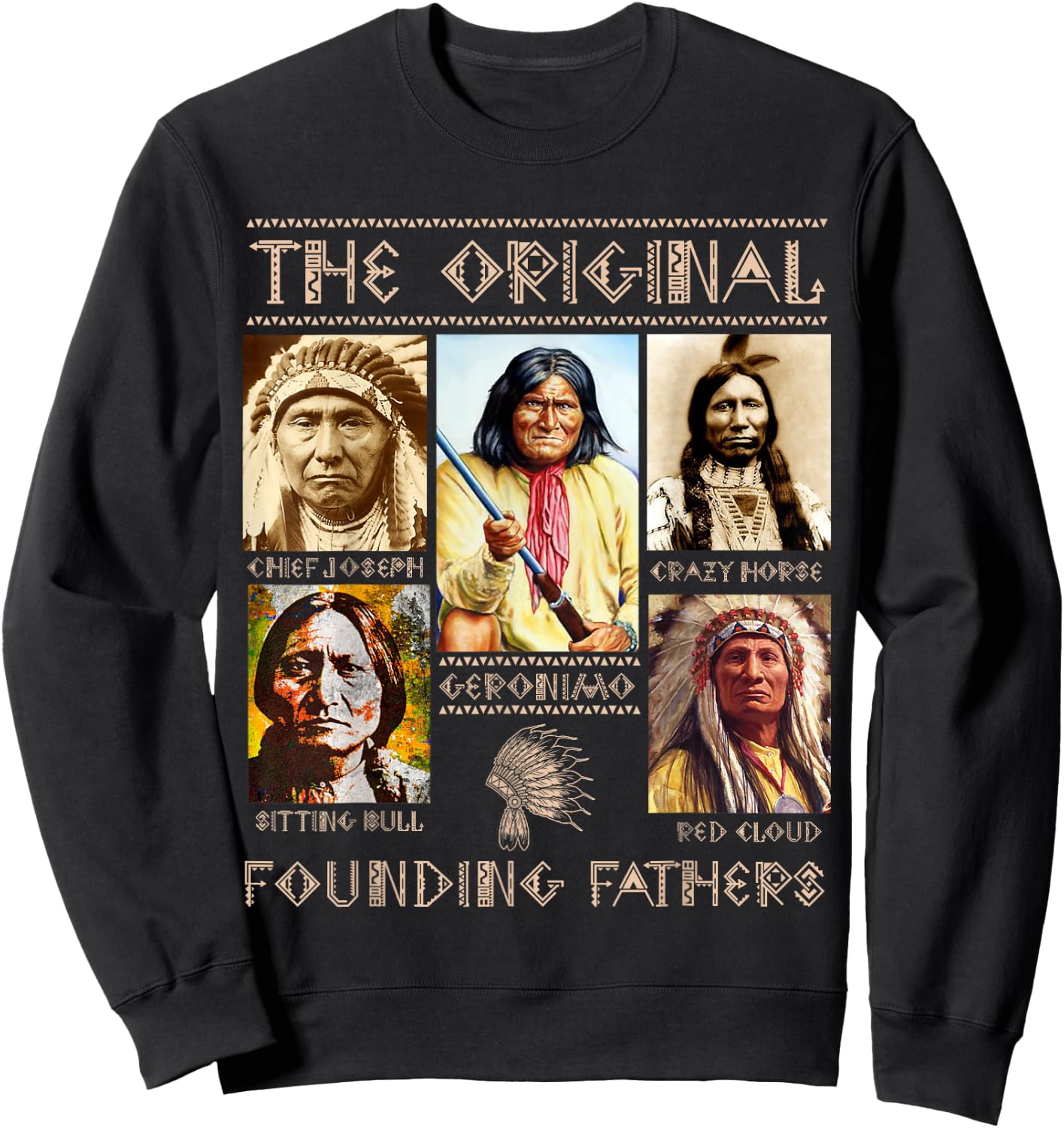 The Original Founding Fathers Sweatshirt - Sweatshirt | Black