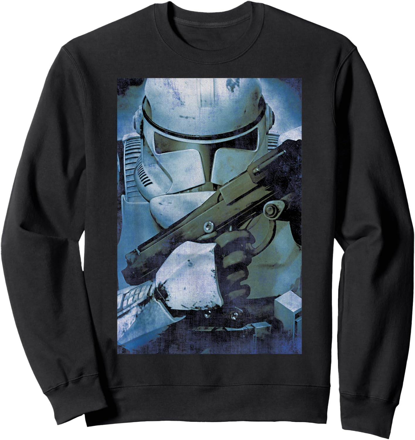 Star Wars Episode III Revenge of the Sith Clone Trooper Art Sweatshirt - Sweatshirt | Black