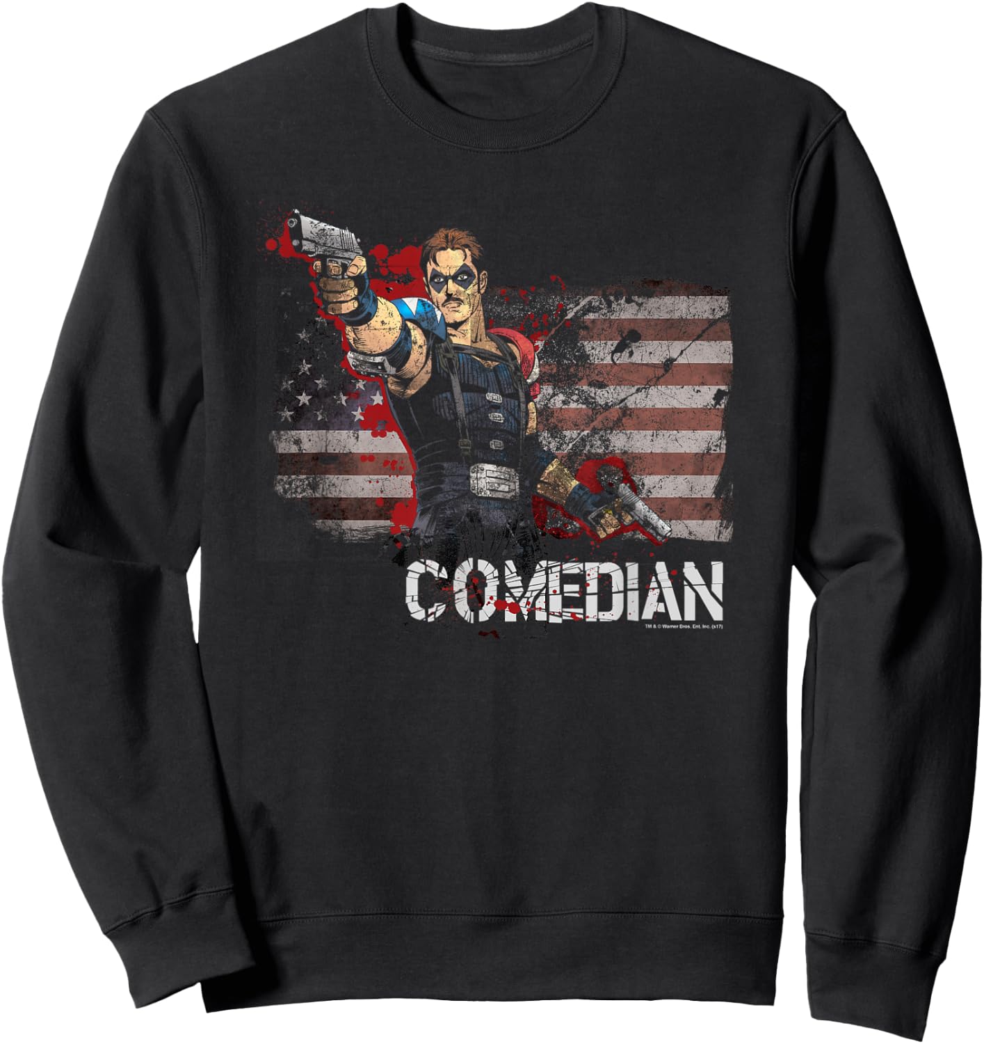 Watchmen Comedian Sweatshirt - Sweatshirt | Black