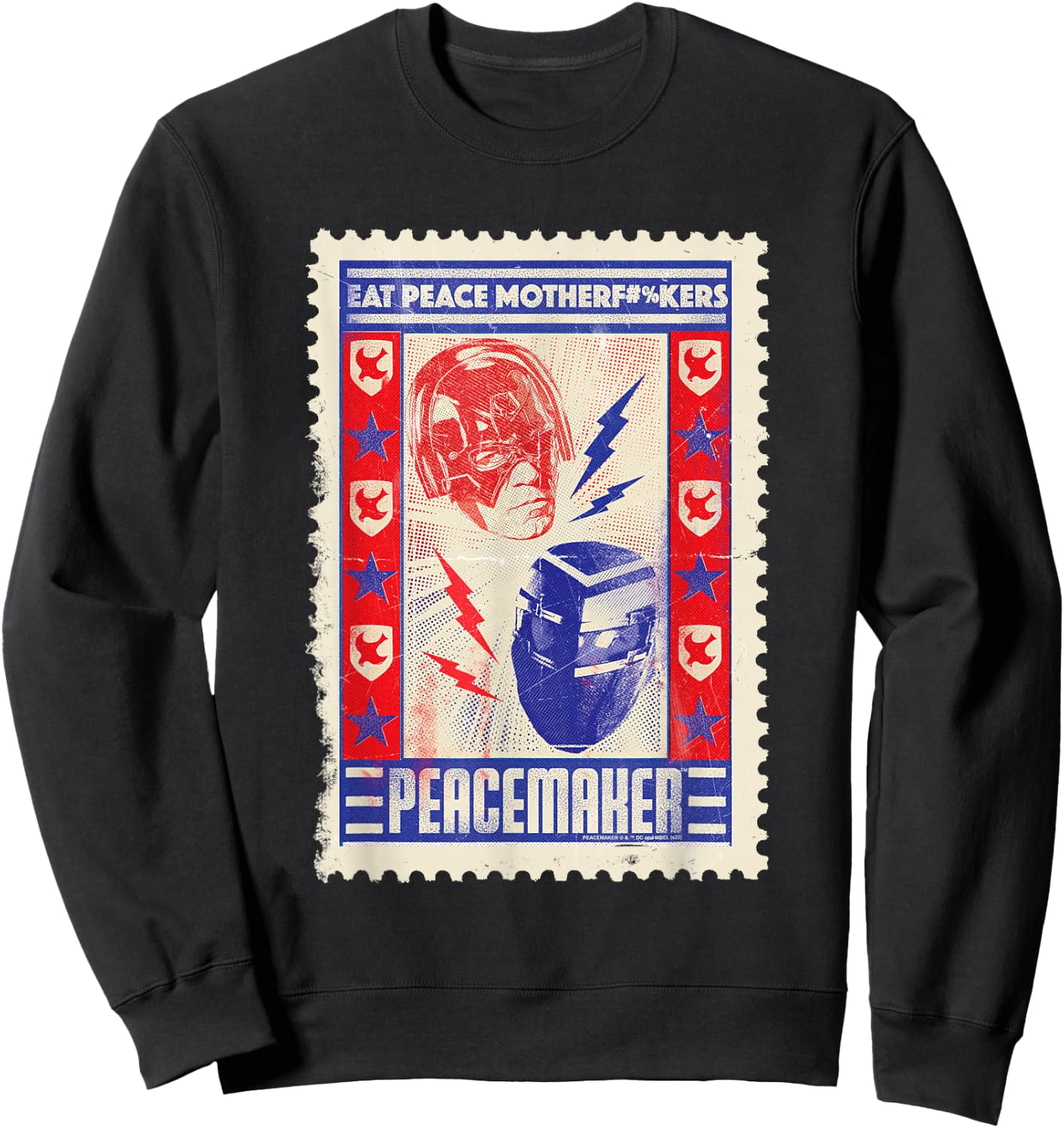 Peacemaker Eat Peace Sweatshirt - Sweatshirt | Black
