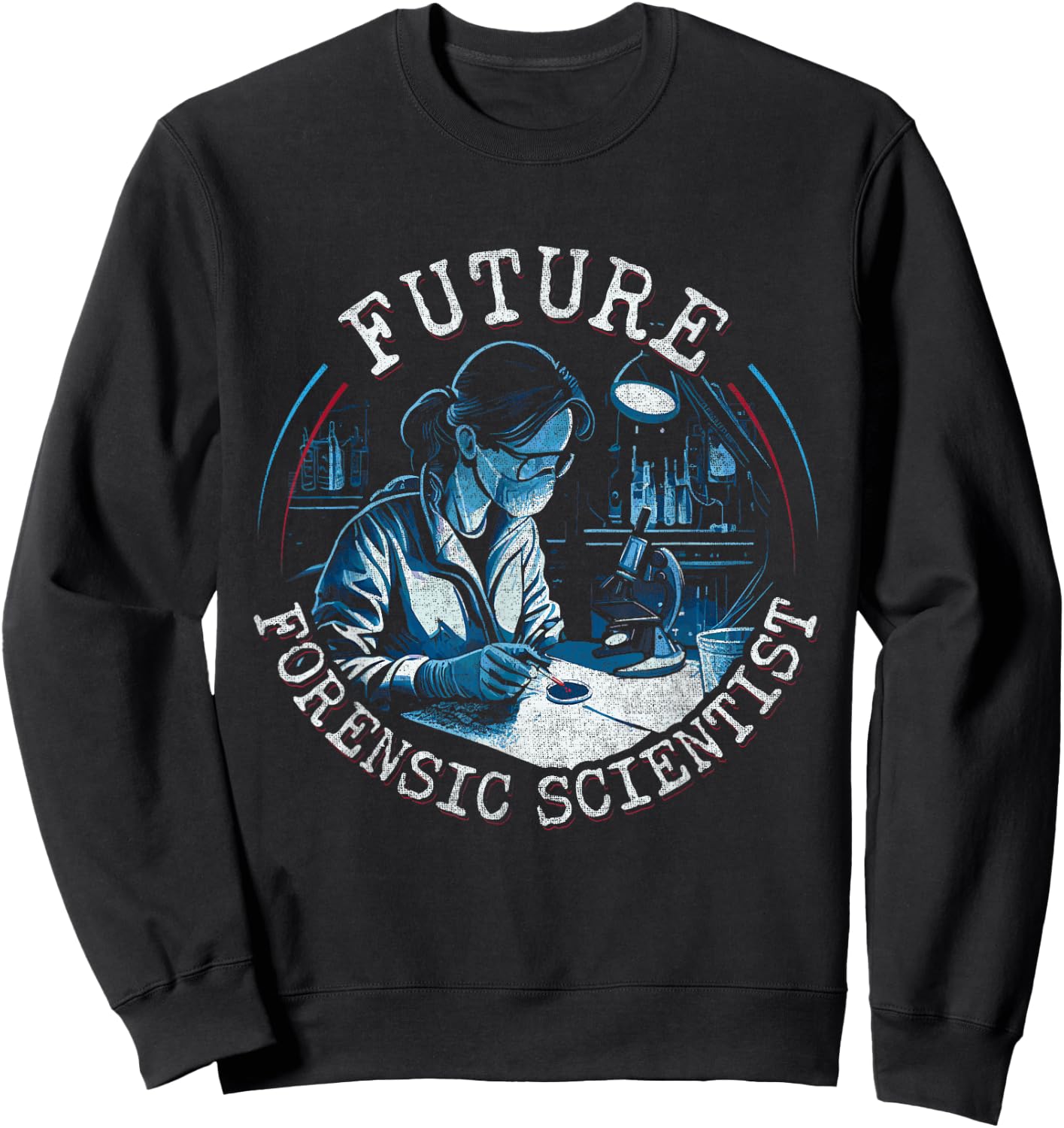 Future Forensic Scientist Sweatshirt - Sweatshirt | Black