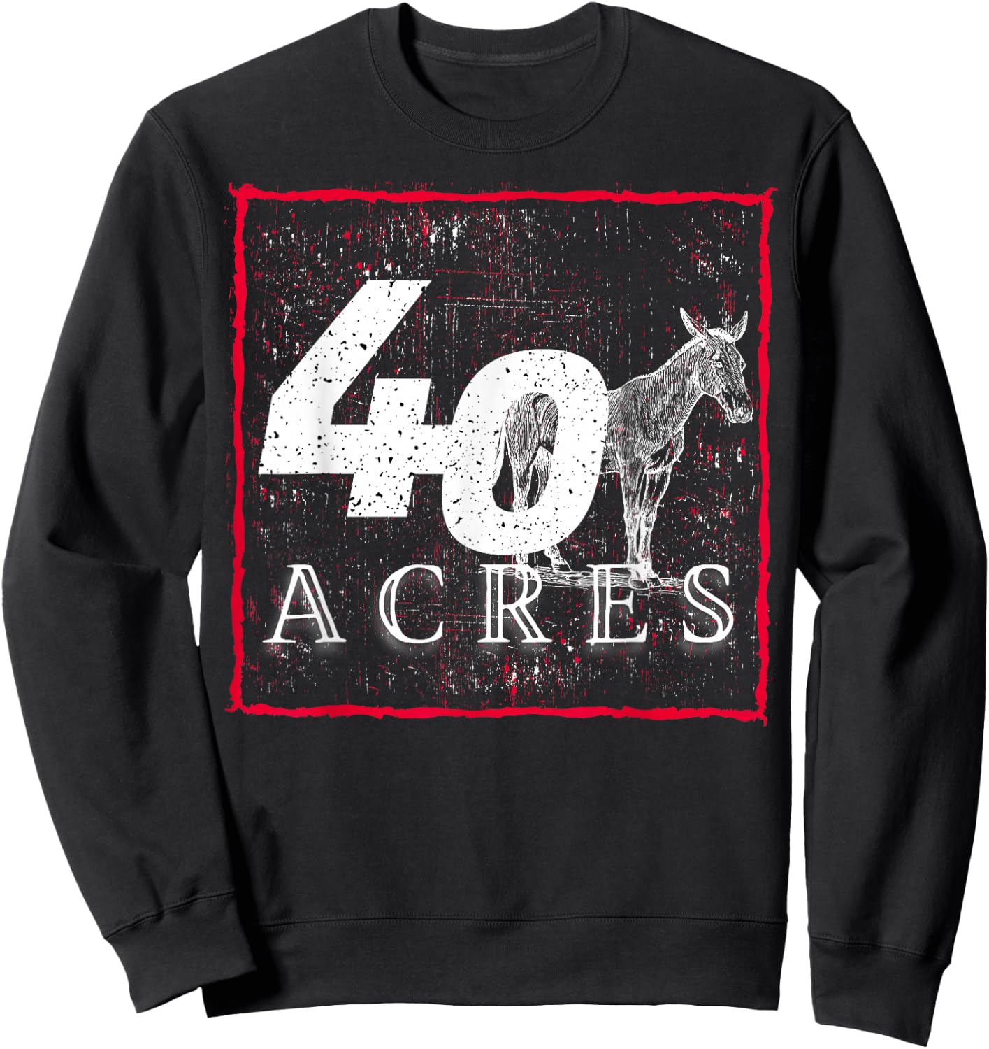 40 Acres And A Mule-Black History Sweatshirt - Sweatshirt | Black