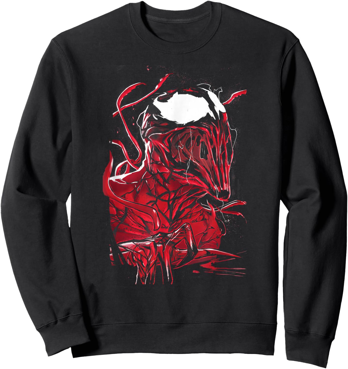 Marvel Carnage Black White & Blood Comic Cover Sweatshirt - Sweatshirt | Black