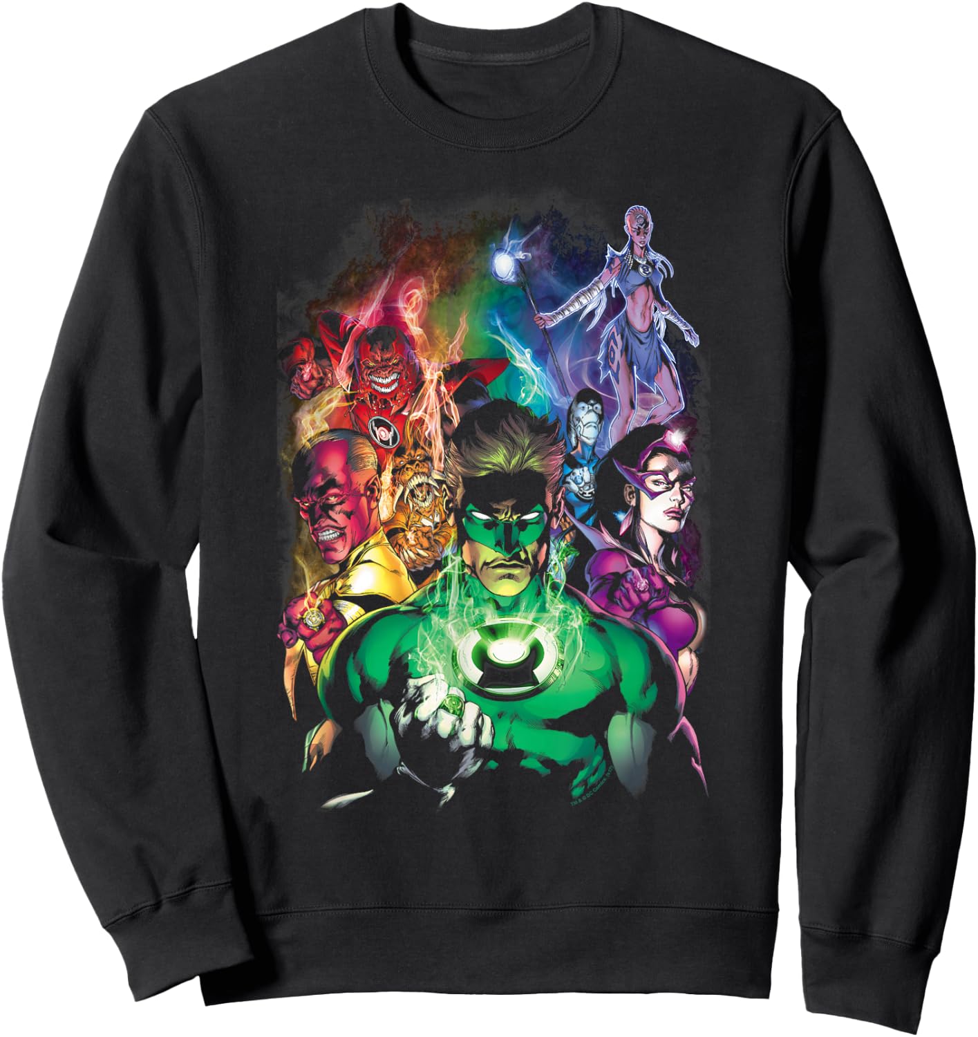Green Lantern The New Guardians Small Sweatshirt - Sweatshirt | Black