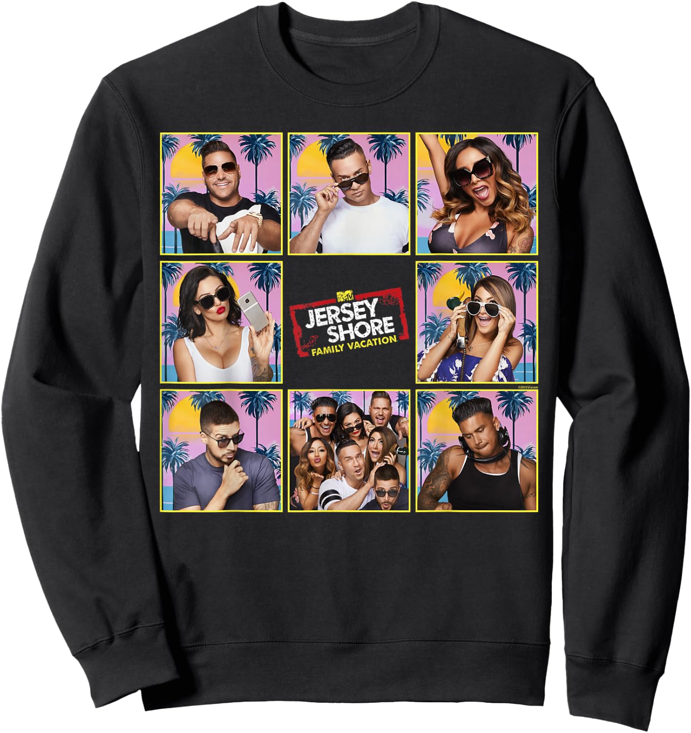 MTV Jersey Shore Jersey Story Sweatshirt - Sweatshirt | Black