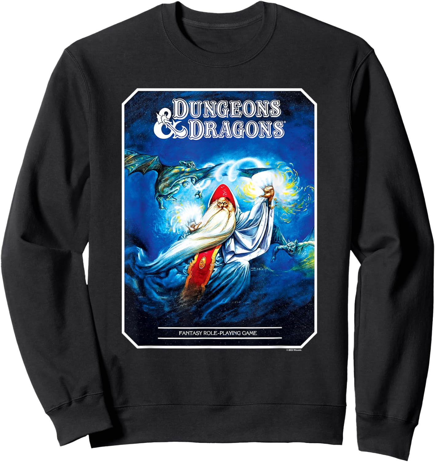 Dungeons & Dragons Vintage Advanced Player's Handbook Small Sweatshirt - Sweatshirt | Black
