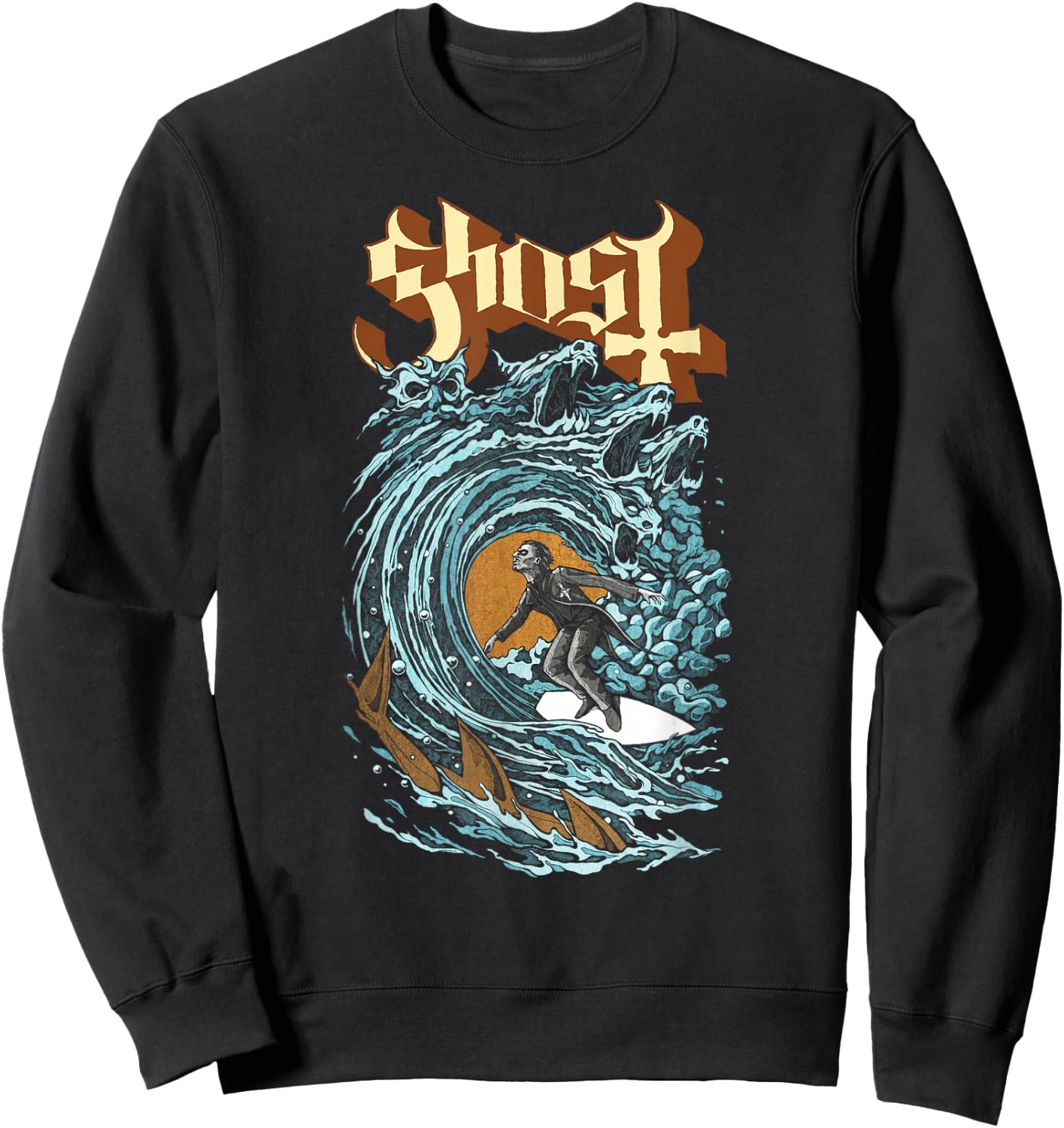Ghost - Evil Surfer Sweatshirt - Sweatshirt | Black