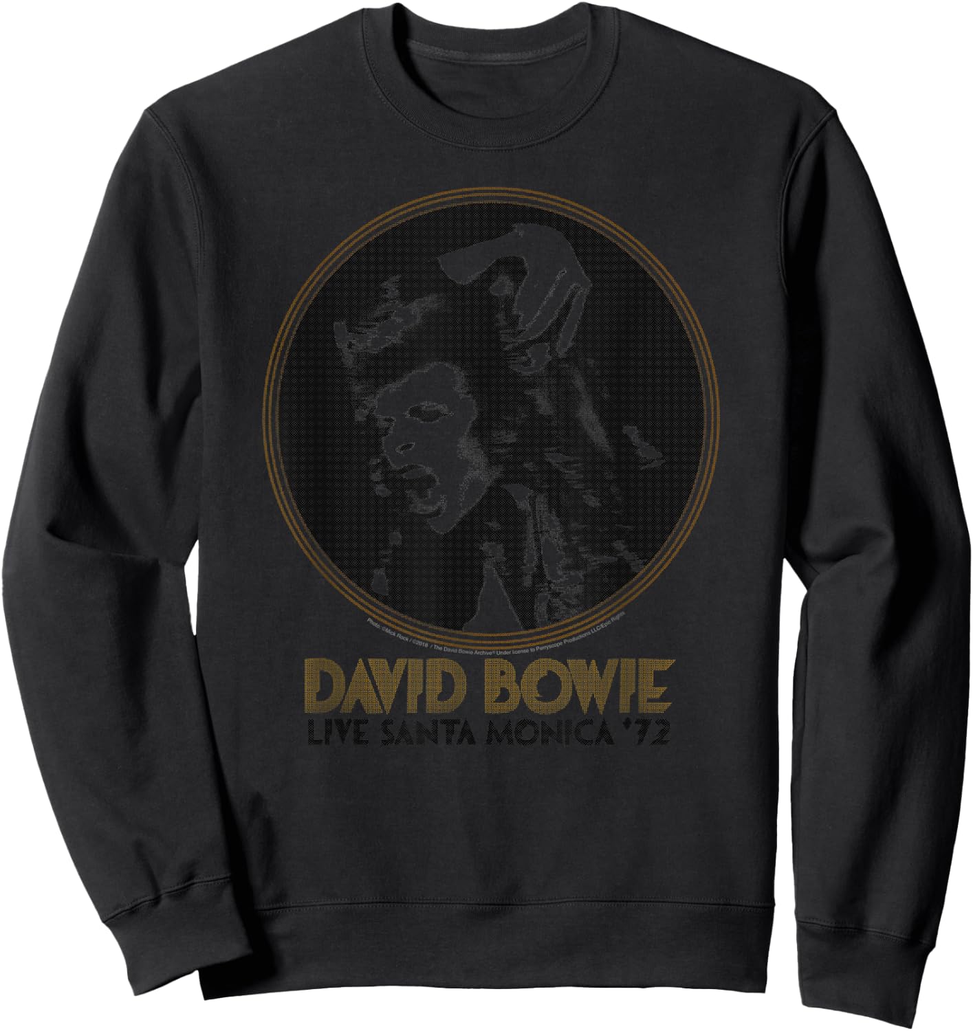 David Bowie - Live Santa Monica '72 Sweatshirt - Sweatshirt | Black