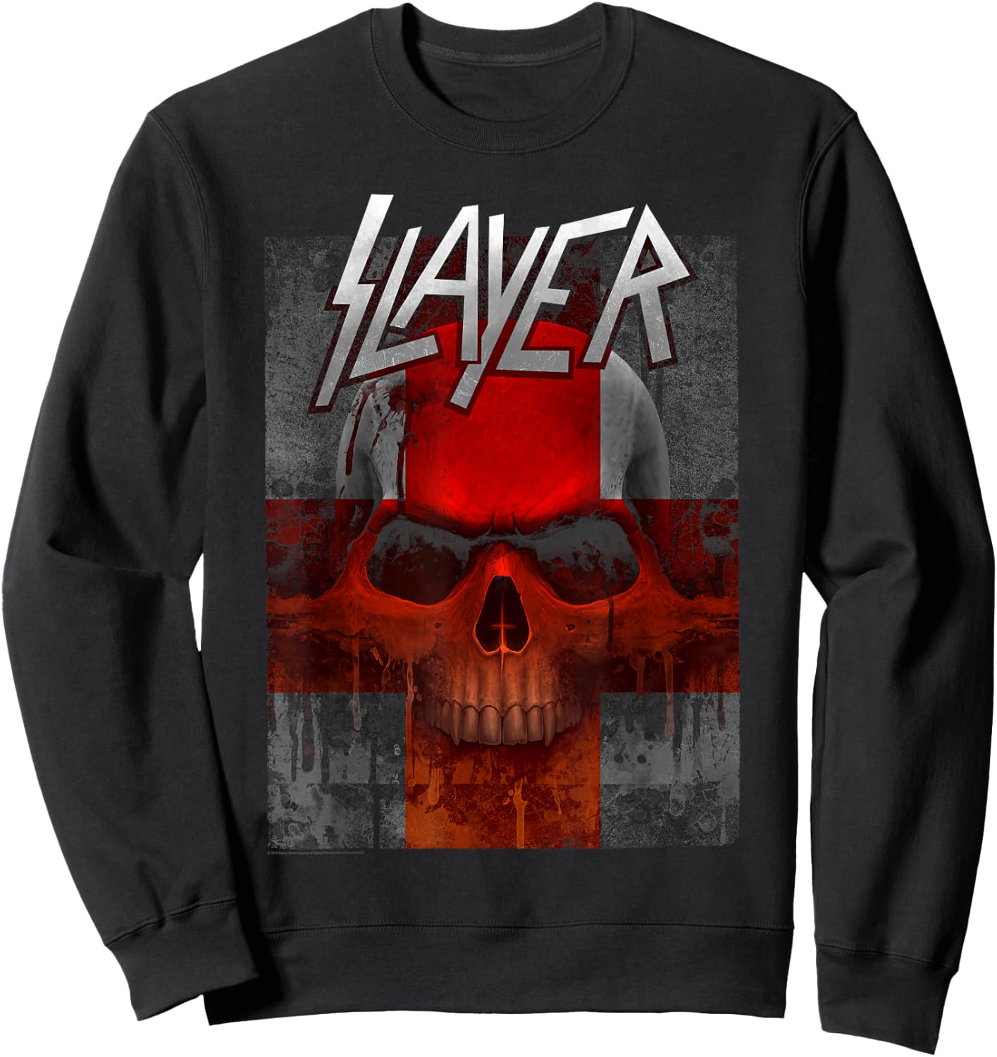 Slayer Bloody Flag Sweatshirt - Sweatshirt | Black