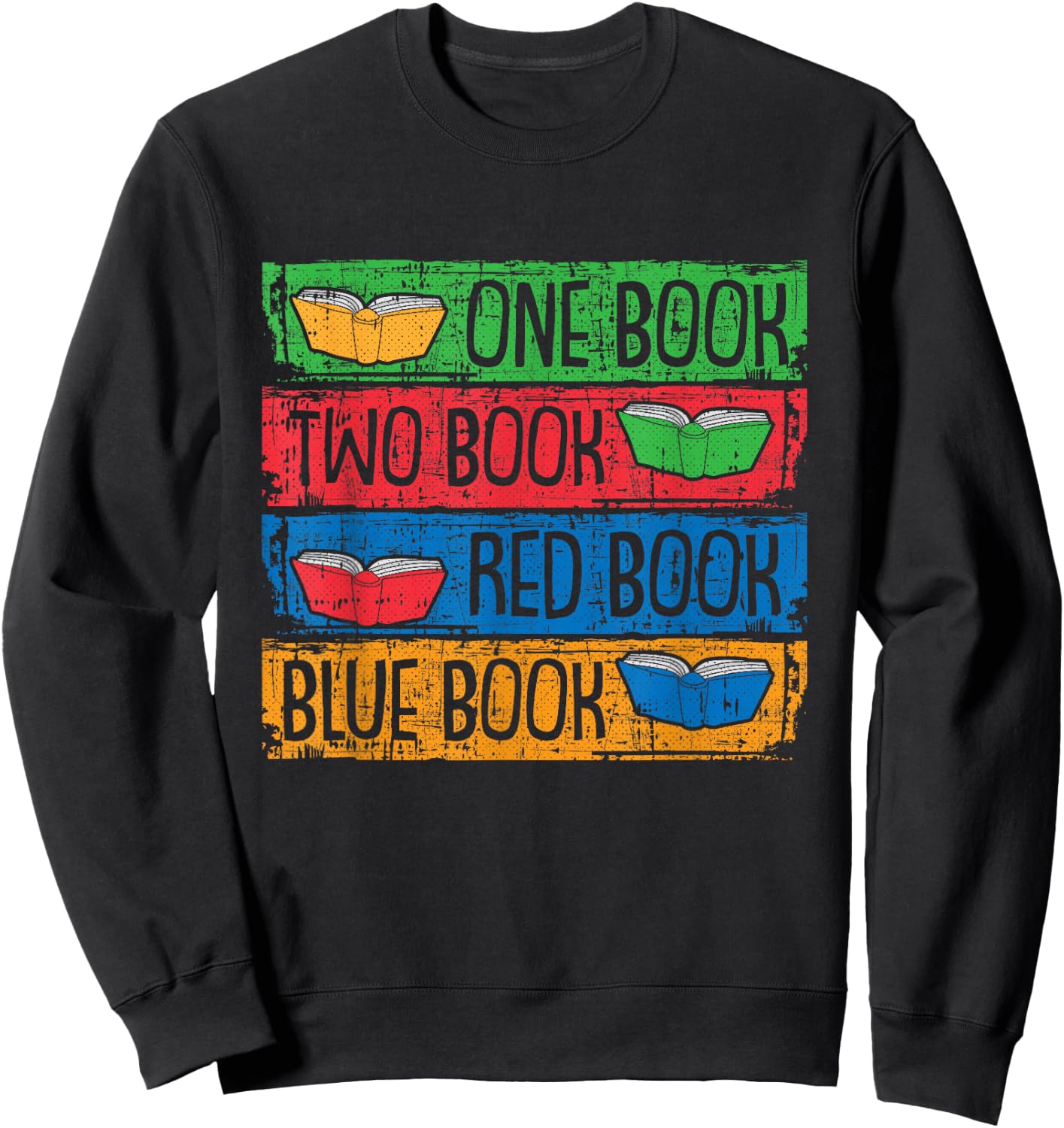 Book Lover Reading Book-Worm Bibliophiles Nerds Librarians Sweatshirt - Sweatshirt | Black