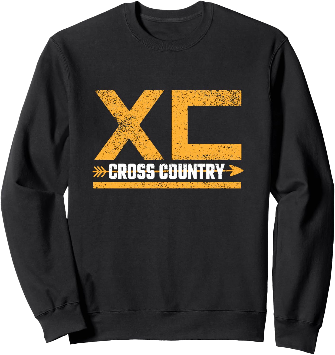 Cross Country Running Sweatshirt - Sweatshirt | Black