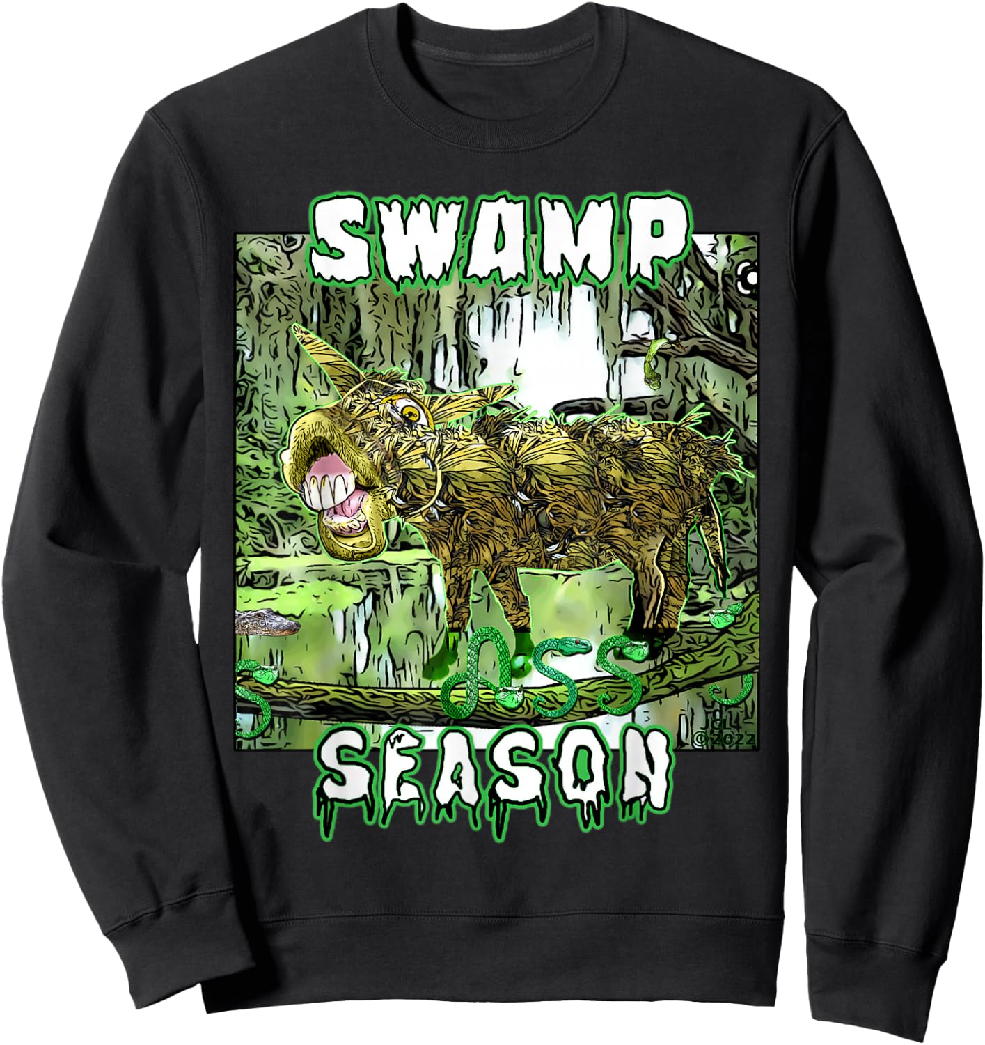 Swamp Ass Sweatshirt - Sweatshirt | Black