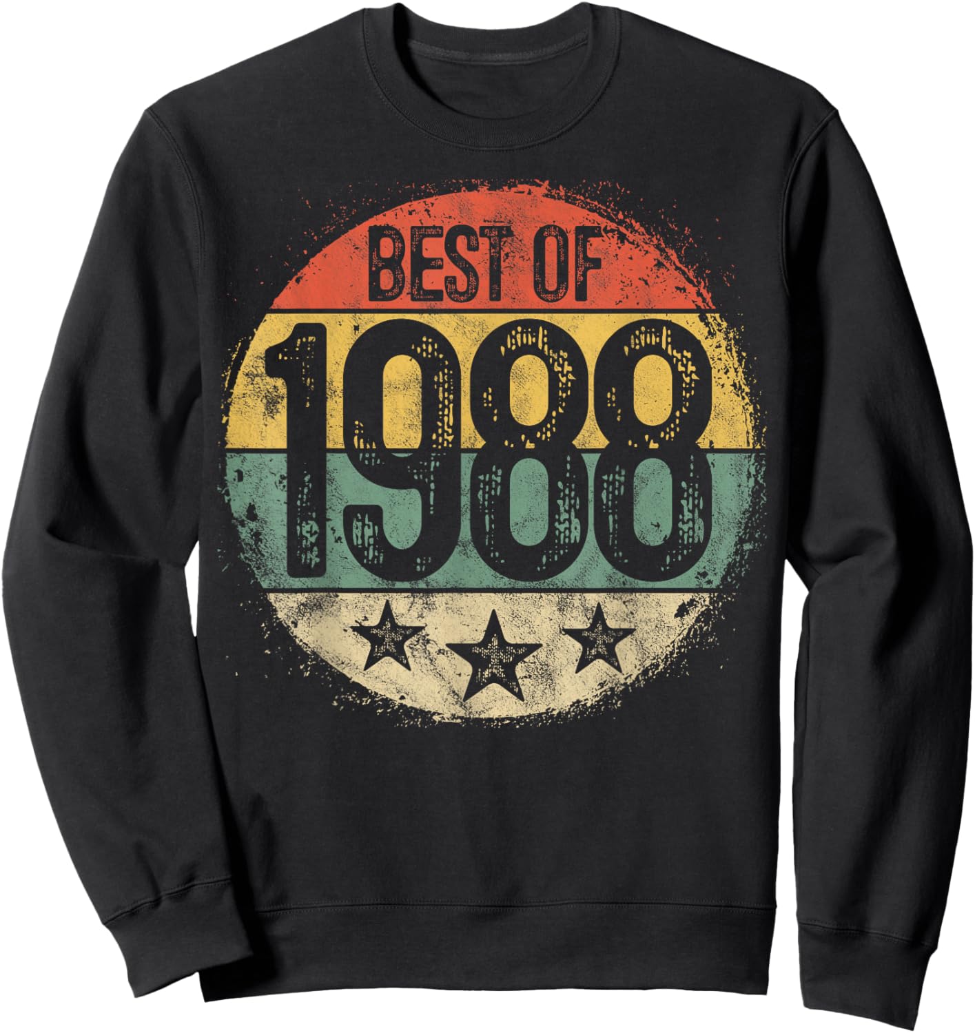 Best Of 1988 37th Birthday Gifts Women 37 Year Old Sweatshirt - Sweatshirt | Black