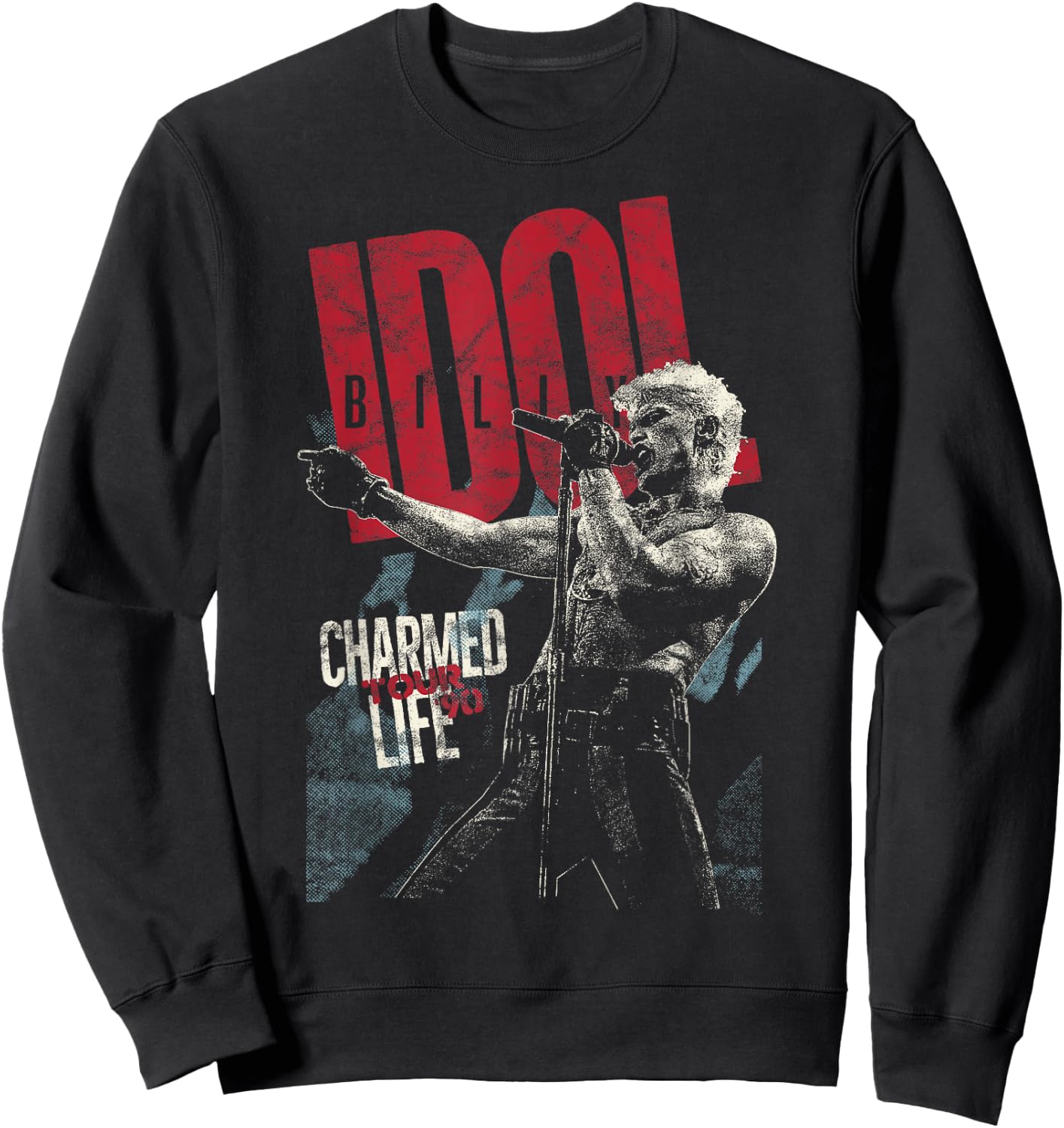 Billy Idol - Charmed Life Sweatshirt - Sweatshirt | Black