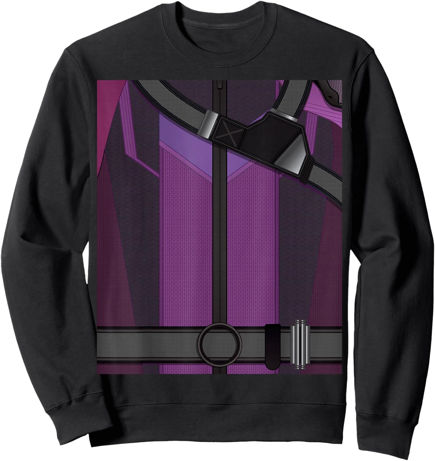 Marvel Hawkeye Kate Bishop Costume Sweatshirt - Sweatshirt | Black