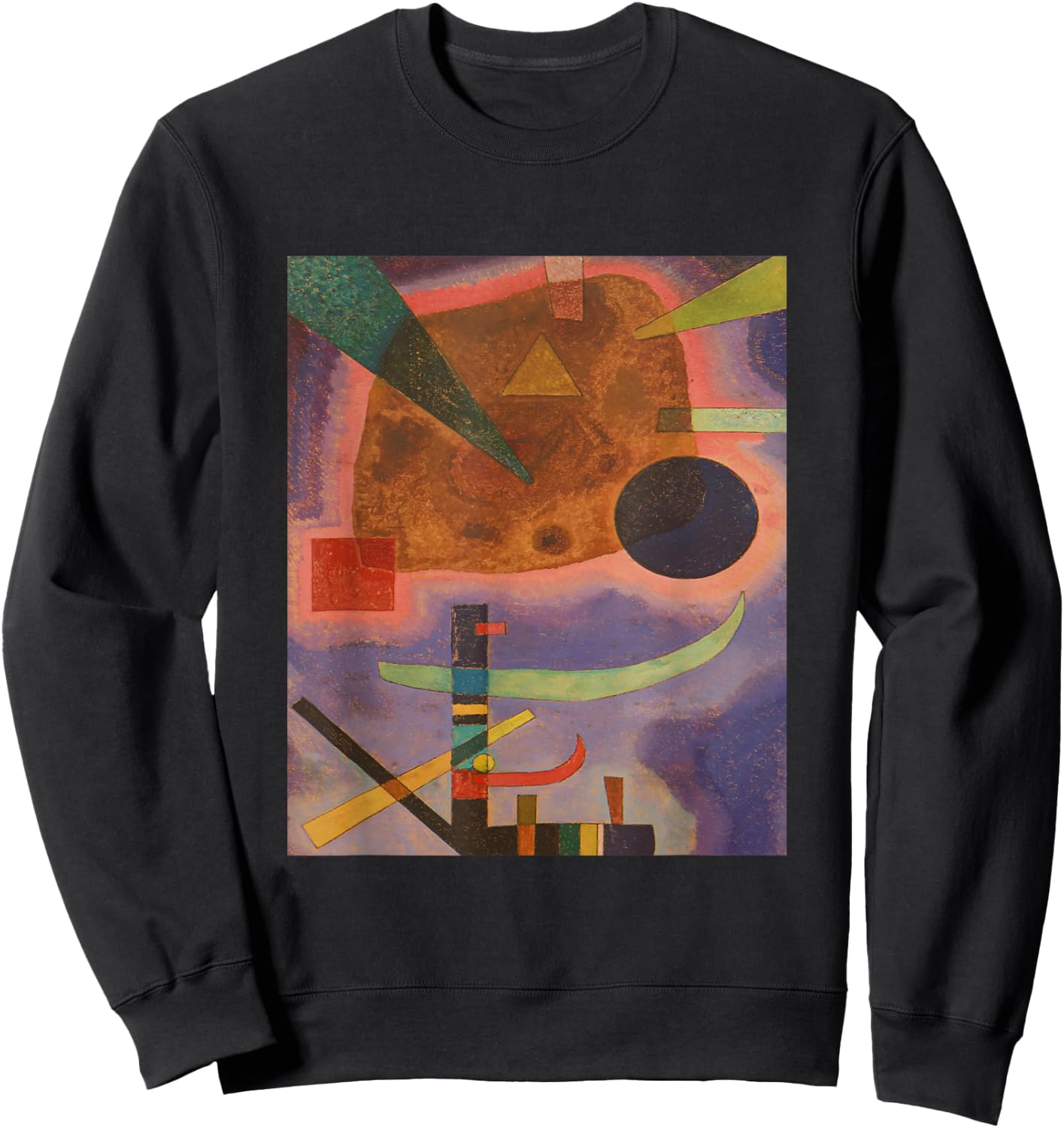 Three Elements by Kandinsky Sweatshirt - Sweatshirt | Black