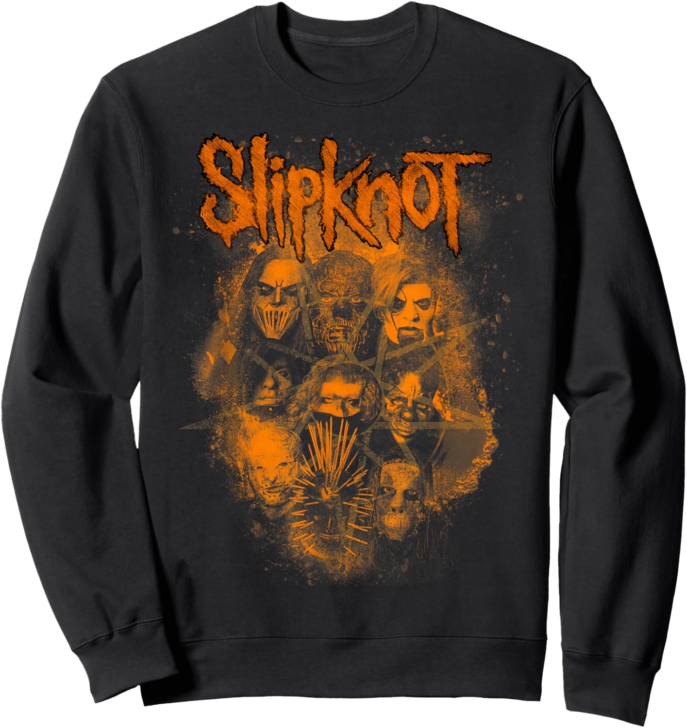 Slipknot Official We are Not Your Kind Orange Small Sweatshirt - Sweatshirt | Black