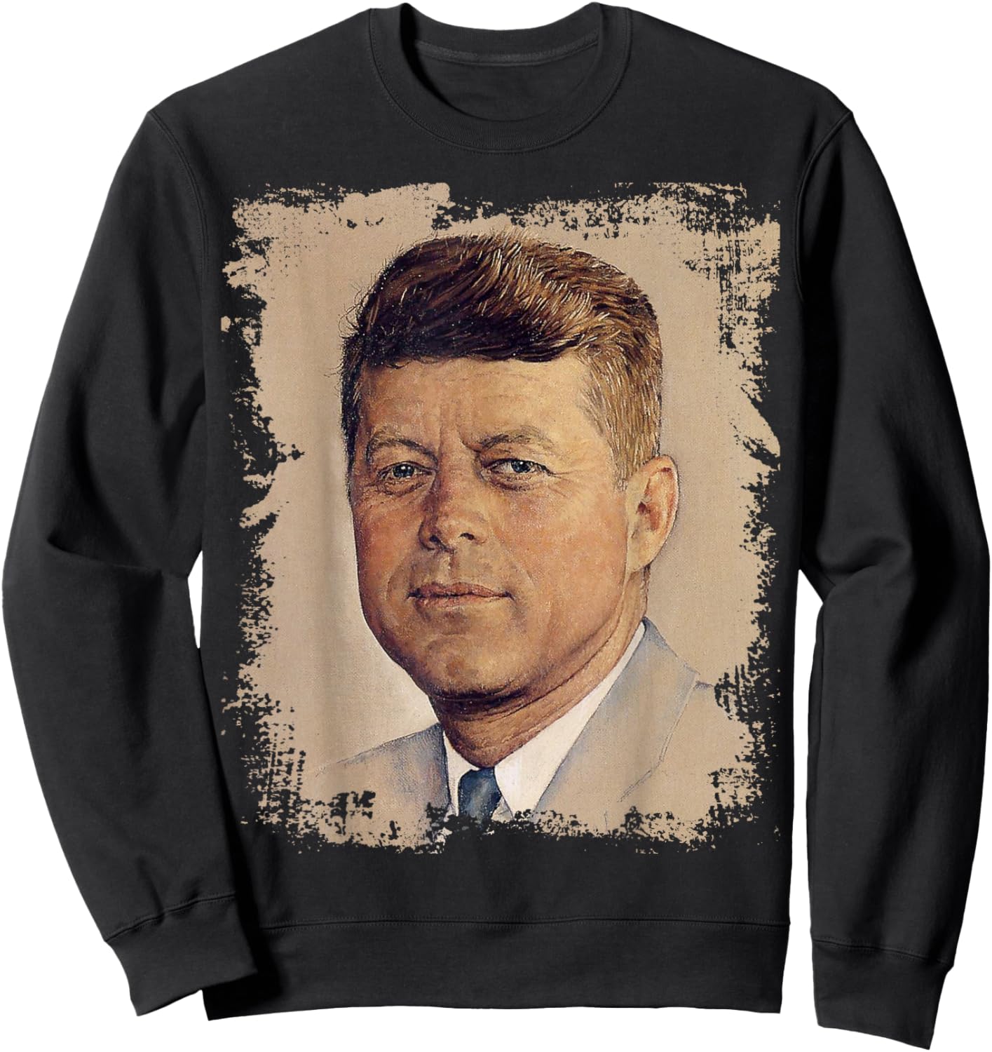 JFK John F Kennedy Presidential Souvenir President Sweatshirt - Sweatshirt | Black