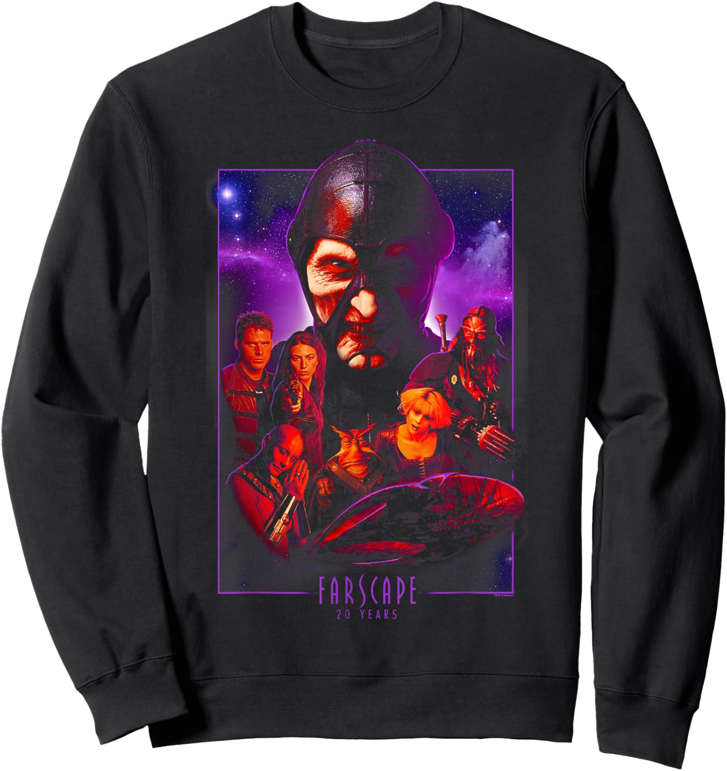 Farscape 20 Years Collage Sweatshirt - Sweatshirt | Black