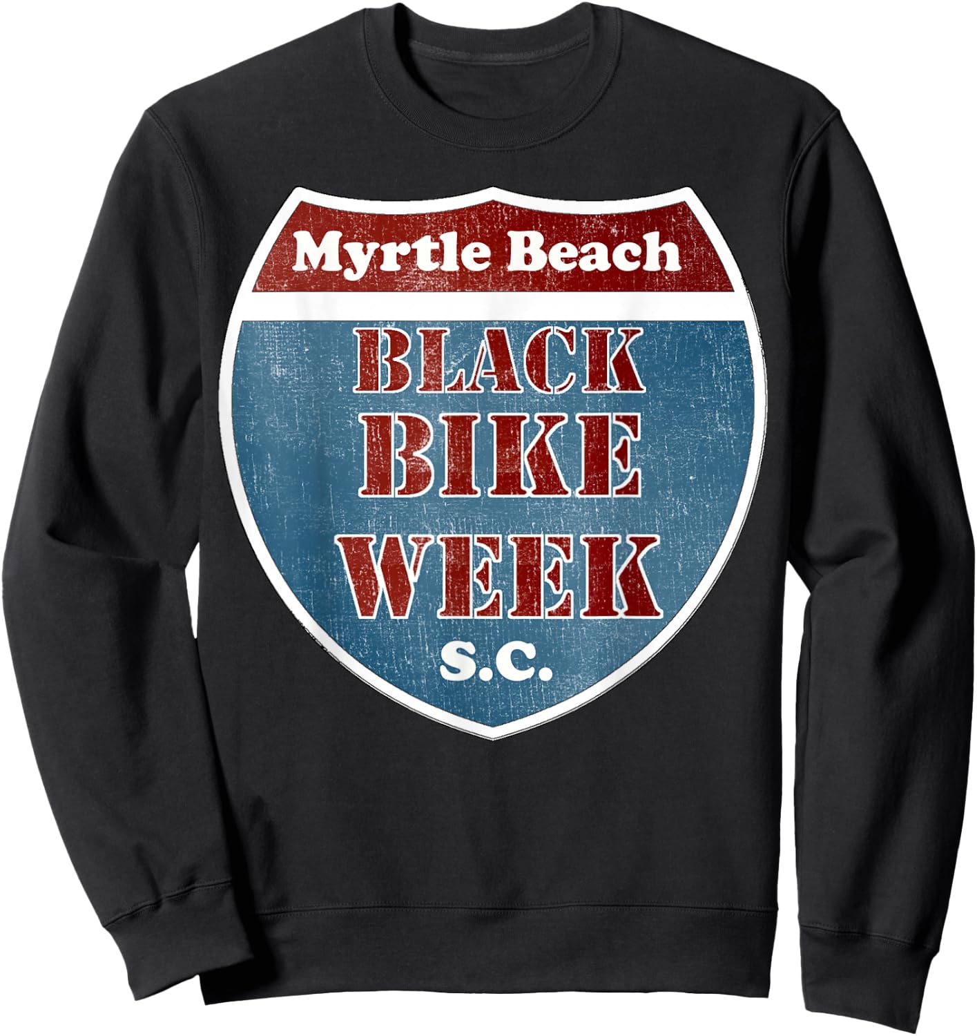 Official Black Bike Week Sweatshirt - Sweatshirt | Black