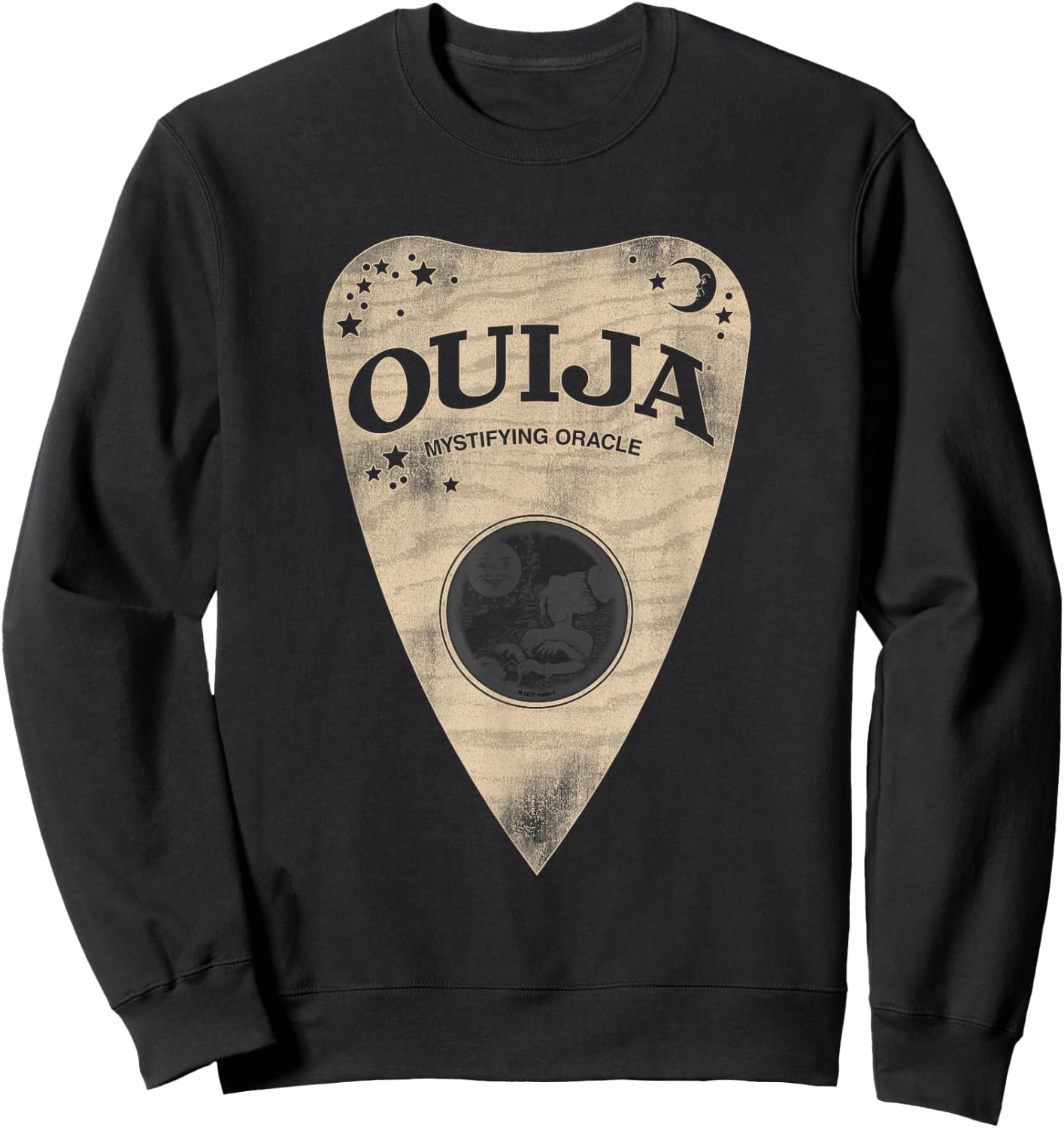 Ouija Planchette of Spirits Sweatshirt - Sweatshirt | Black
