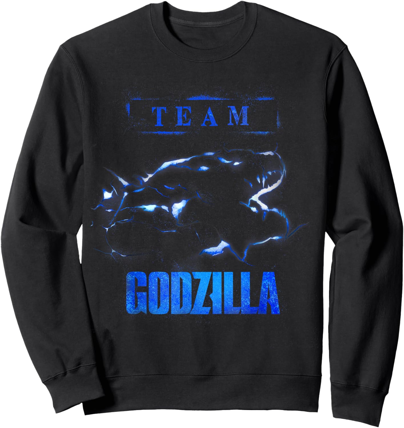 Godzilla vs Kong - Official Team Godzilla Monarch Sweatshirt - Sweatshirt | Black