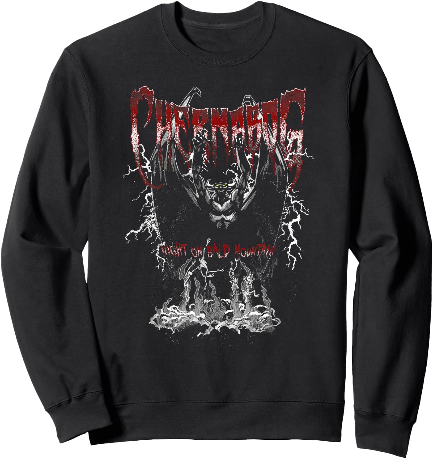 Disney Villains Chernabog Night On Bald Mountain Alternate Sweatshirt - Sweatshirt | Black