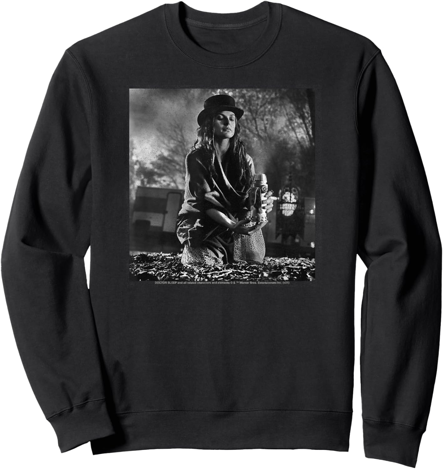 Doctor Sleep Long Live Rose The Hat Movie Photo Sweatshirt - Sweatshirt | Black