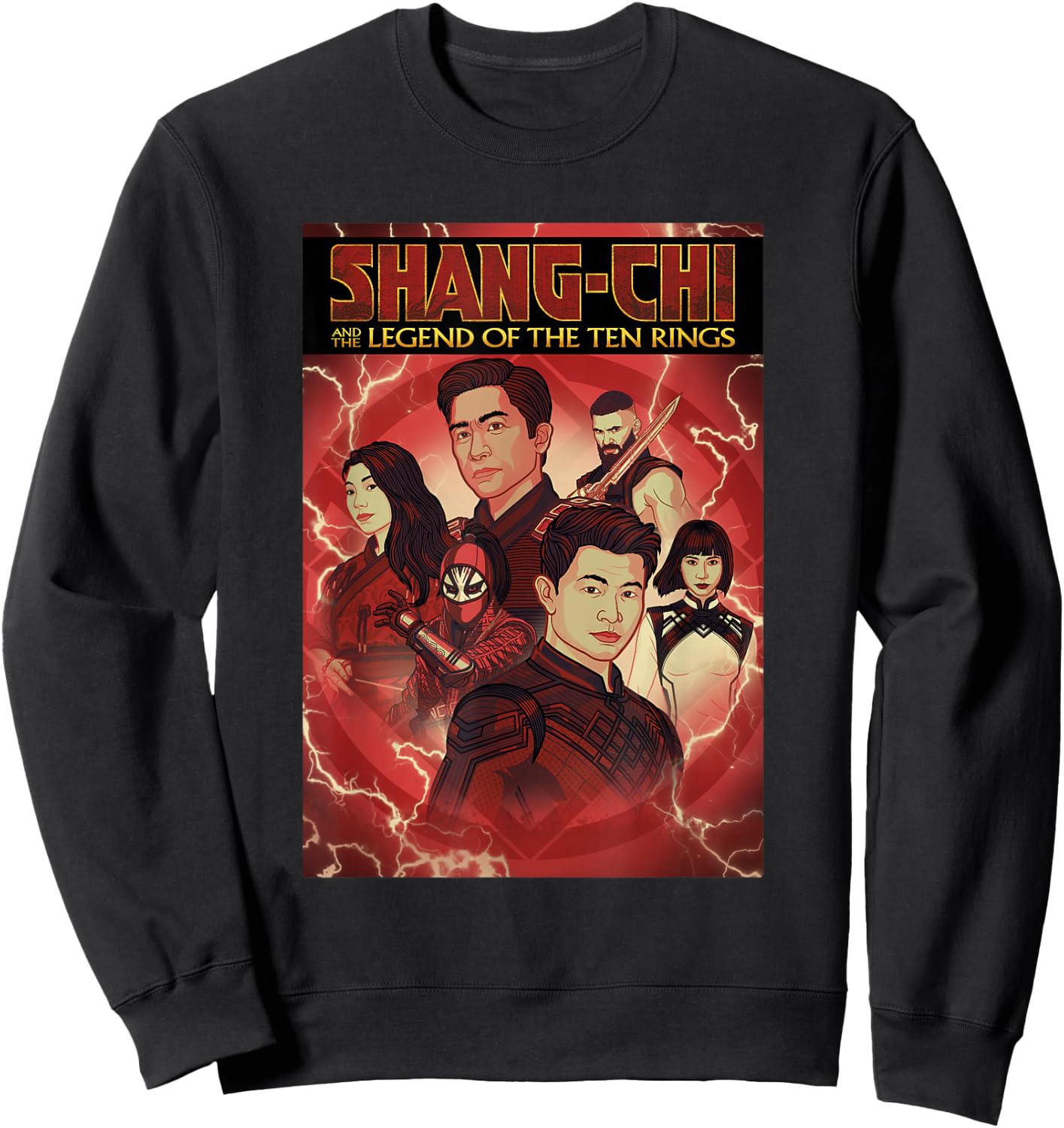 Marvel Shang-Chi Comic Cover Sweatshirt - Sweatshirt | Black