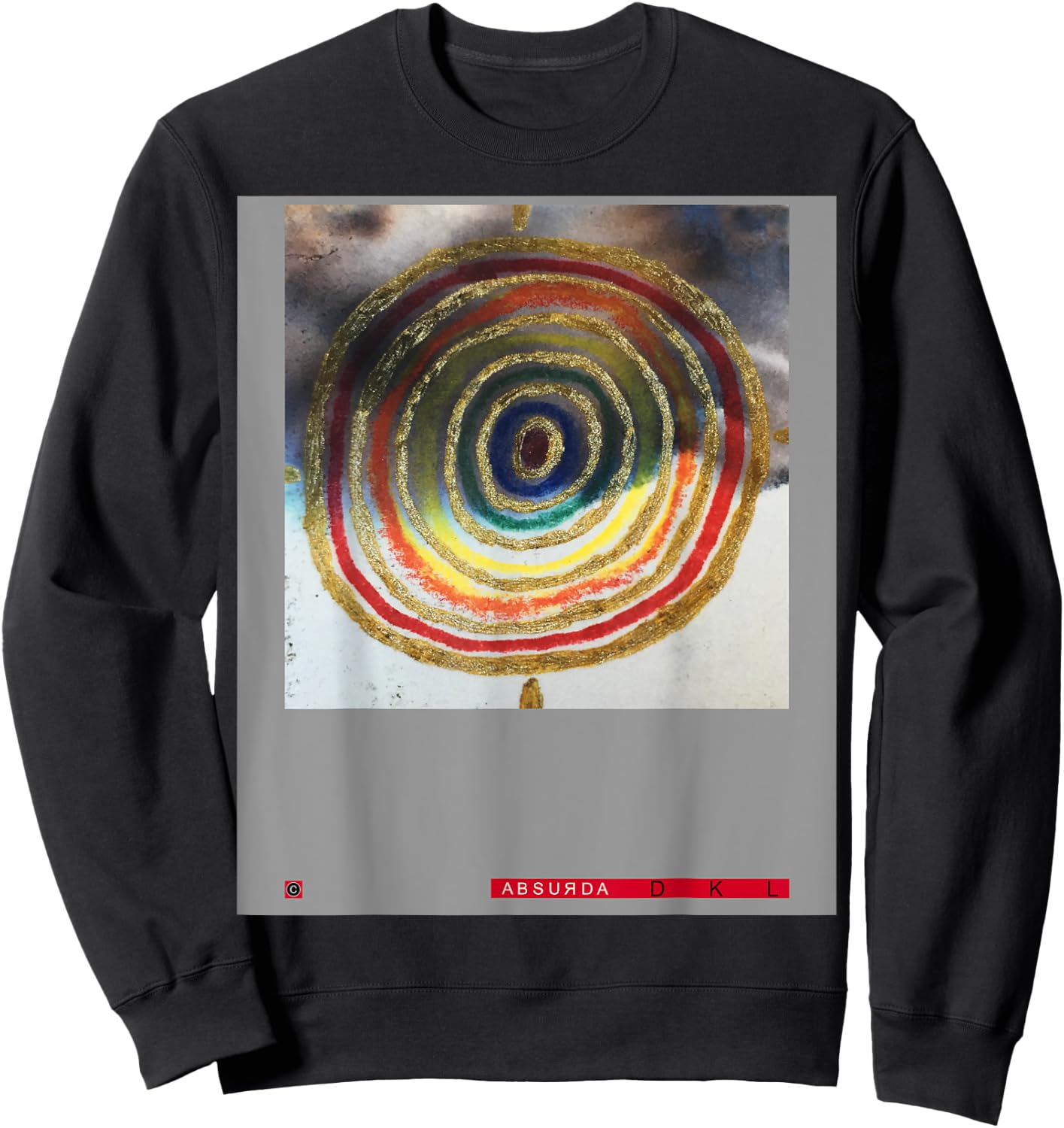 Studio: David Lynch Rainbow Wheel Sweatshirt - Sweatshirt | Black