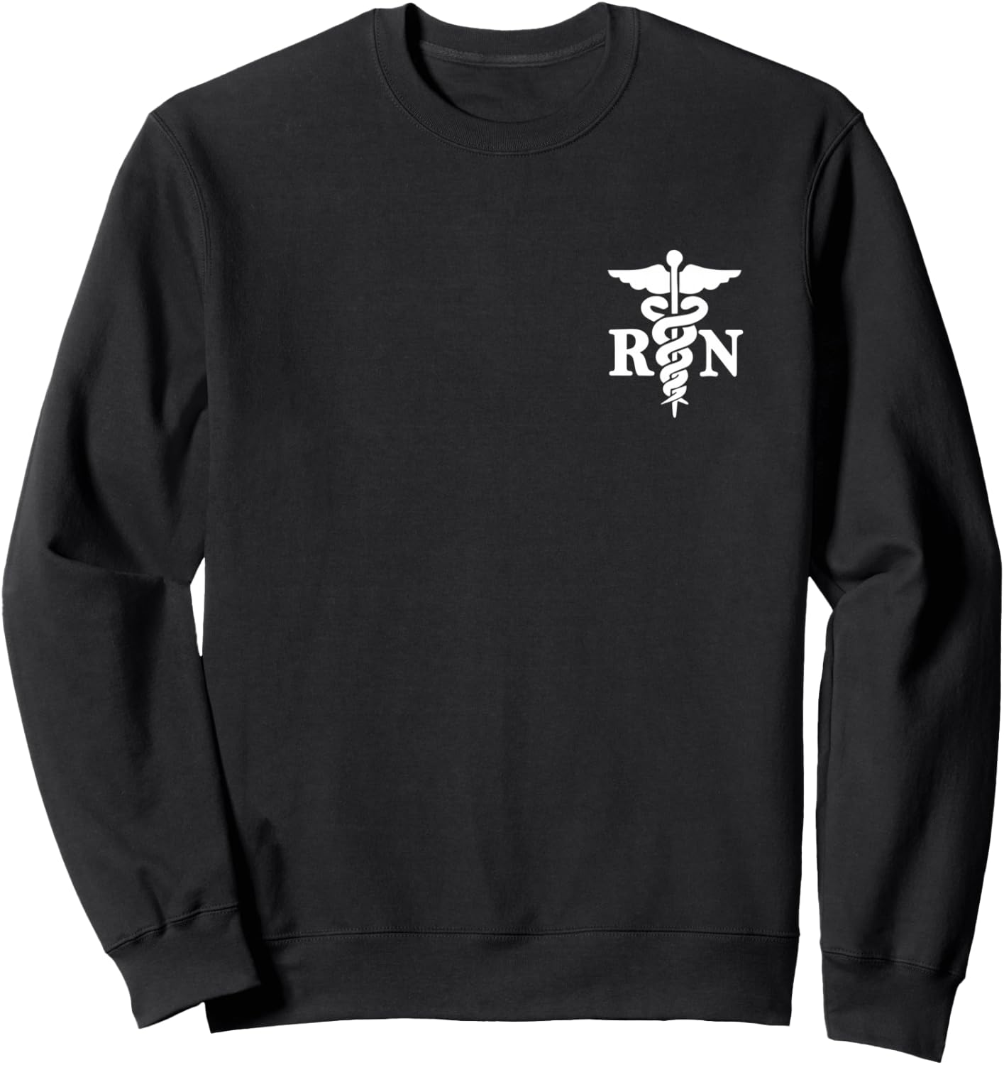 Registered Nurse Healthcare Hospital Nurse - Rn Sweatshirt - Sweatshirt | Black