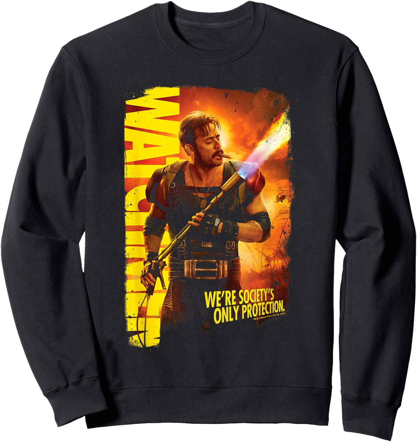 Watchmen Comedian Smoke 'em Sweatshirt - Sweatshirt | Black