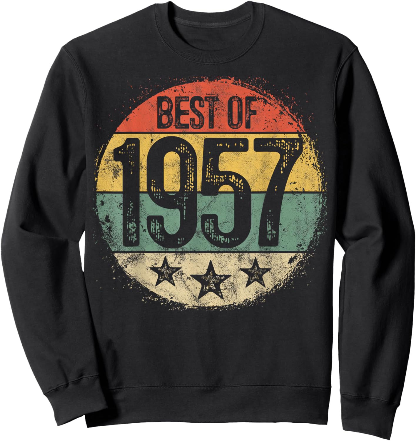 Best Of 1957 68th Birthday Gifts Women 68 Year Old Sweatshirt - Sweatshirt | Black
