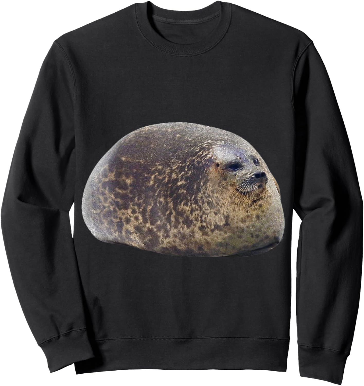 Chonky Seal Sweatshirt - Sweatshirt | Black